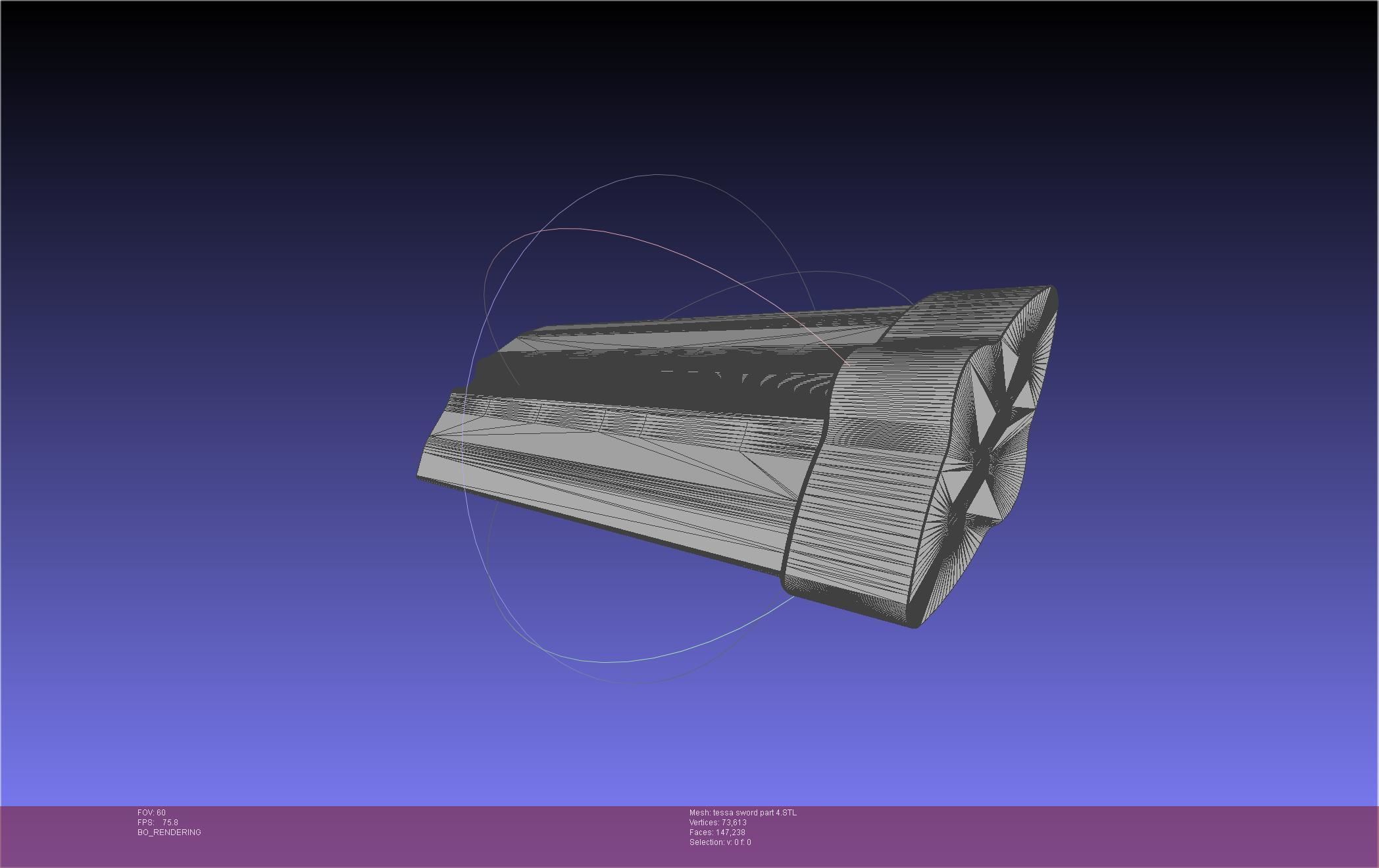 Murder Drones Tessa Sword Printable Assembly 3D print model_70