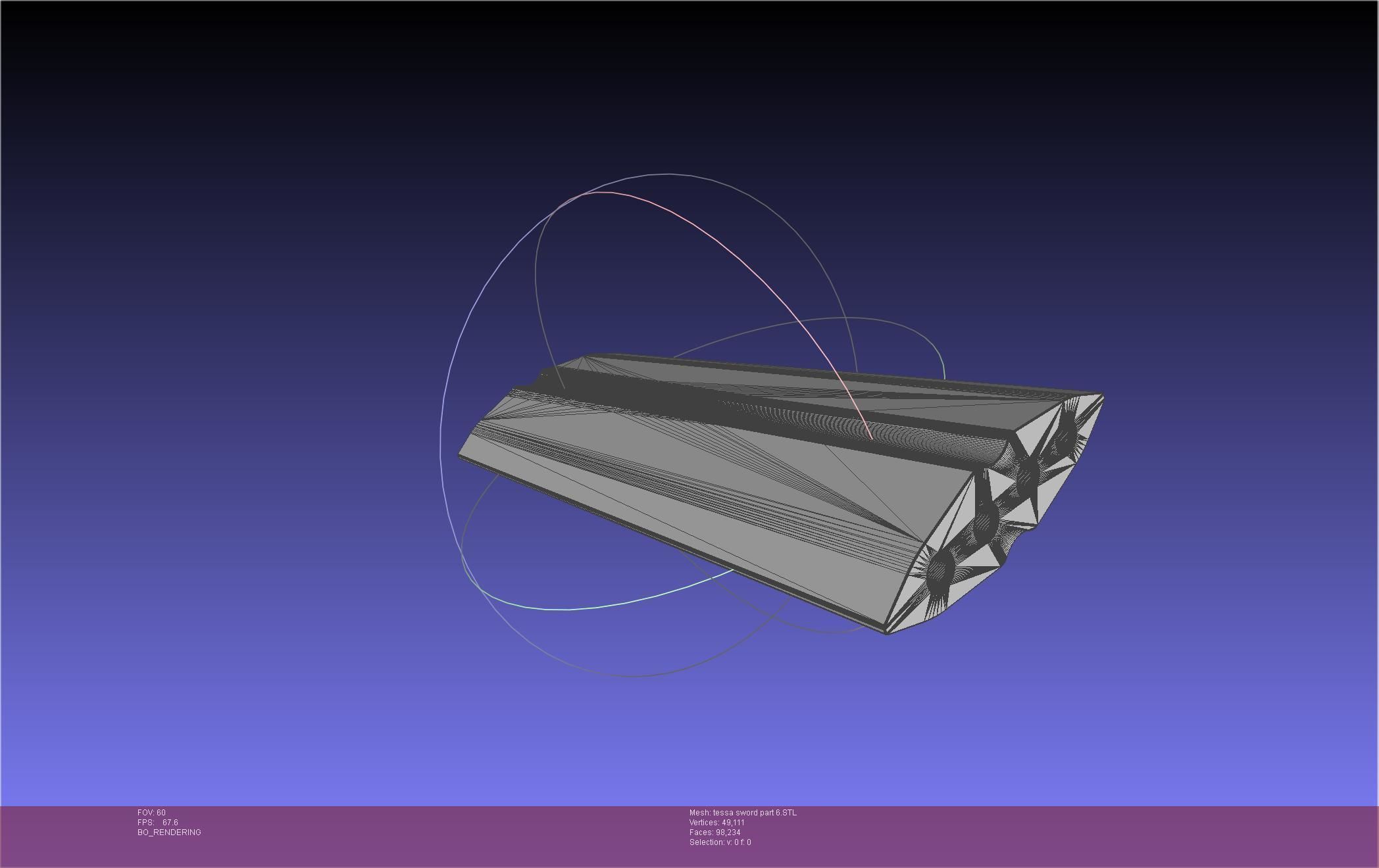 Murder Drones Tessa Sword Printable Assembly 3D print model_82