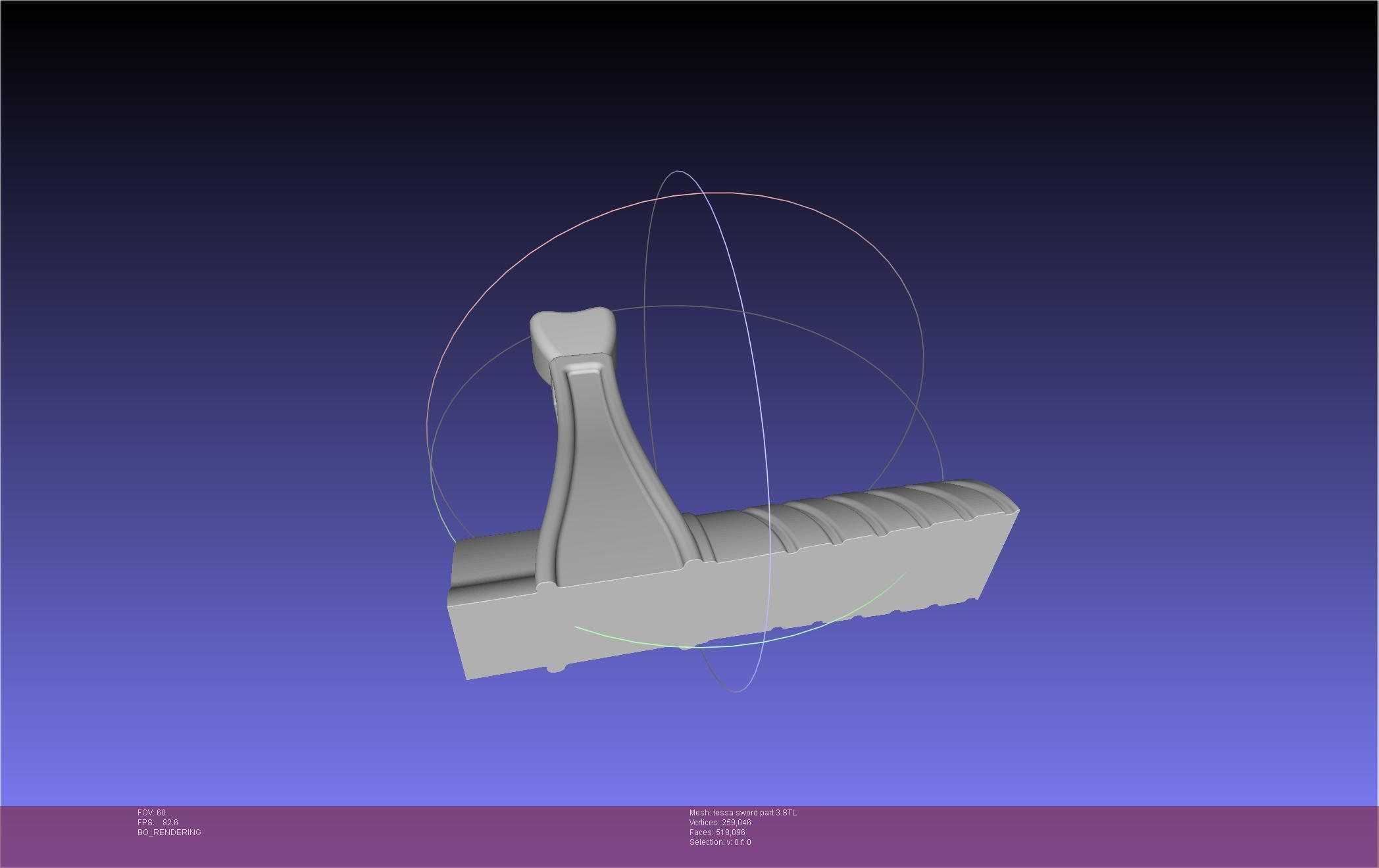 Murder Drones Tessa Sword Printable Assembly 3D print model_56