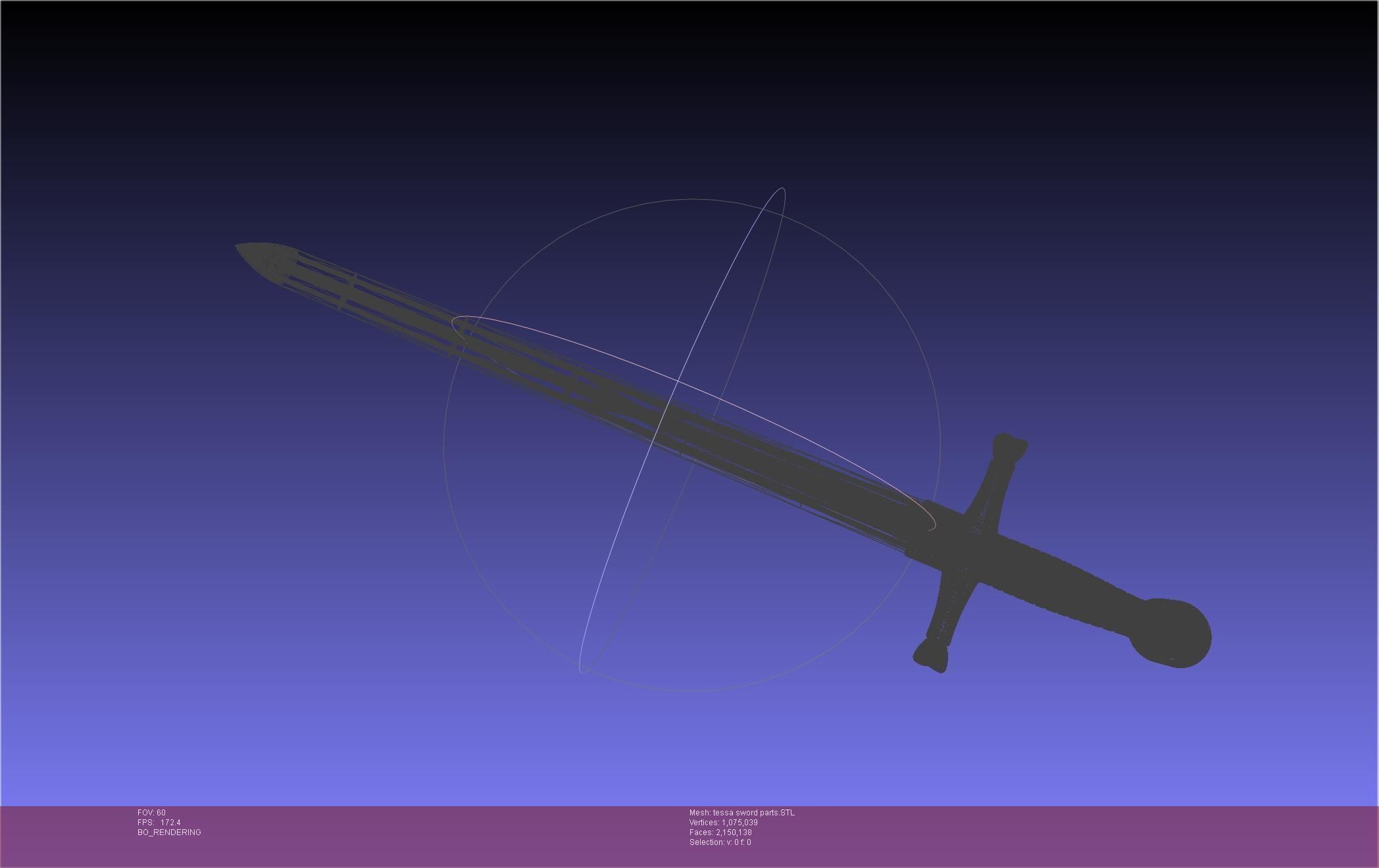 Murder Drones Tessa Sword Printable Assembly 3D print model_40