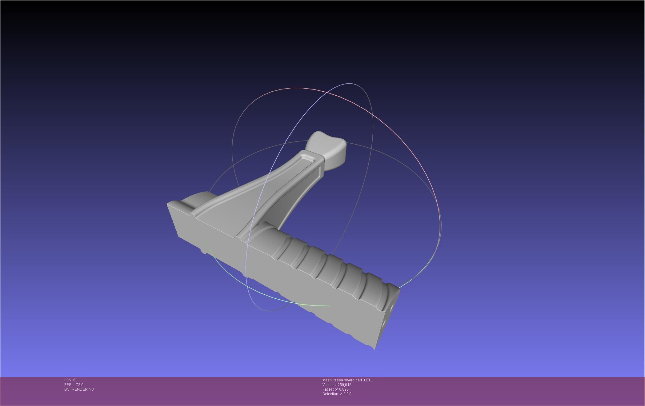 Murder Drones Tessa Sword Printable Assembly 3D print model_60