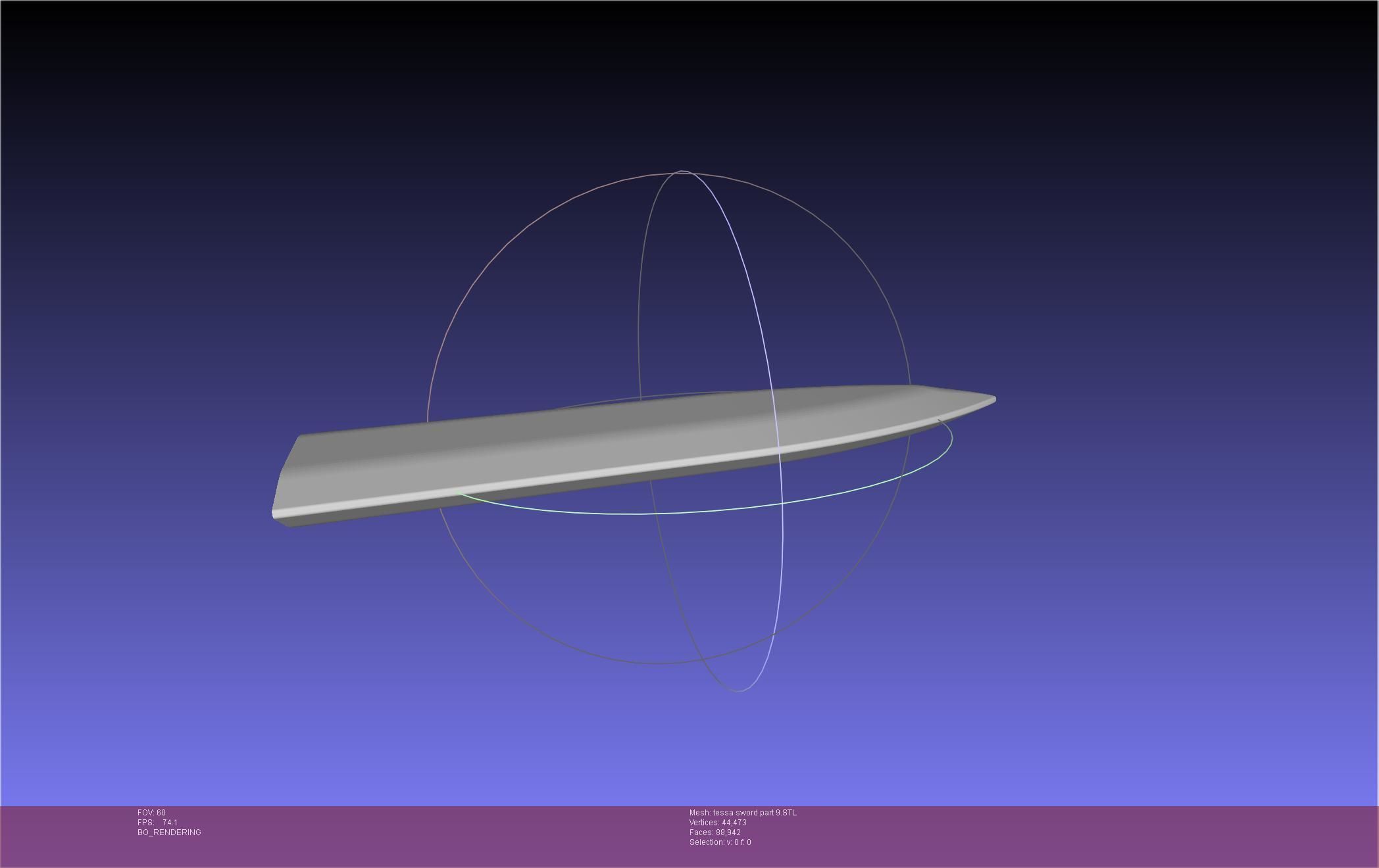 Murder Drones Tessa Sword Printable Assembly 3D print model_103