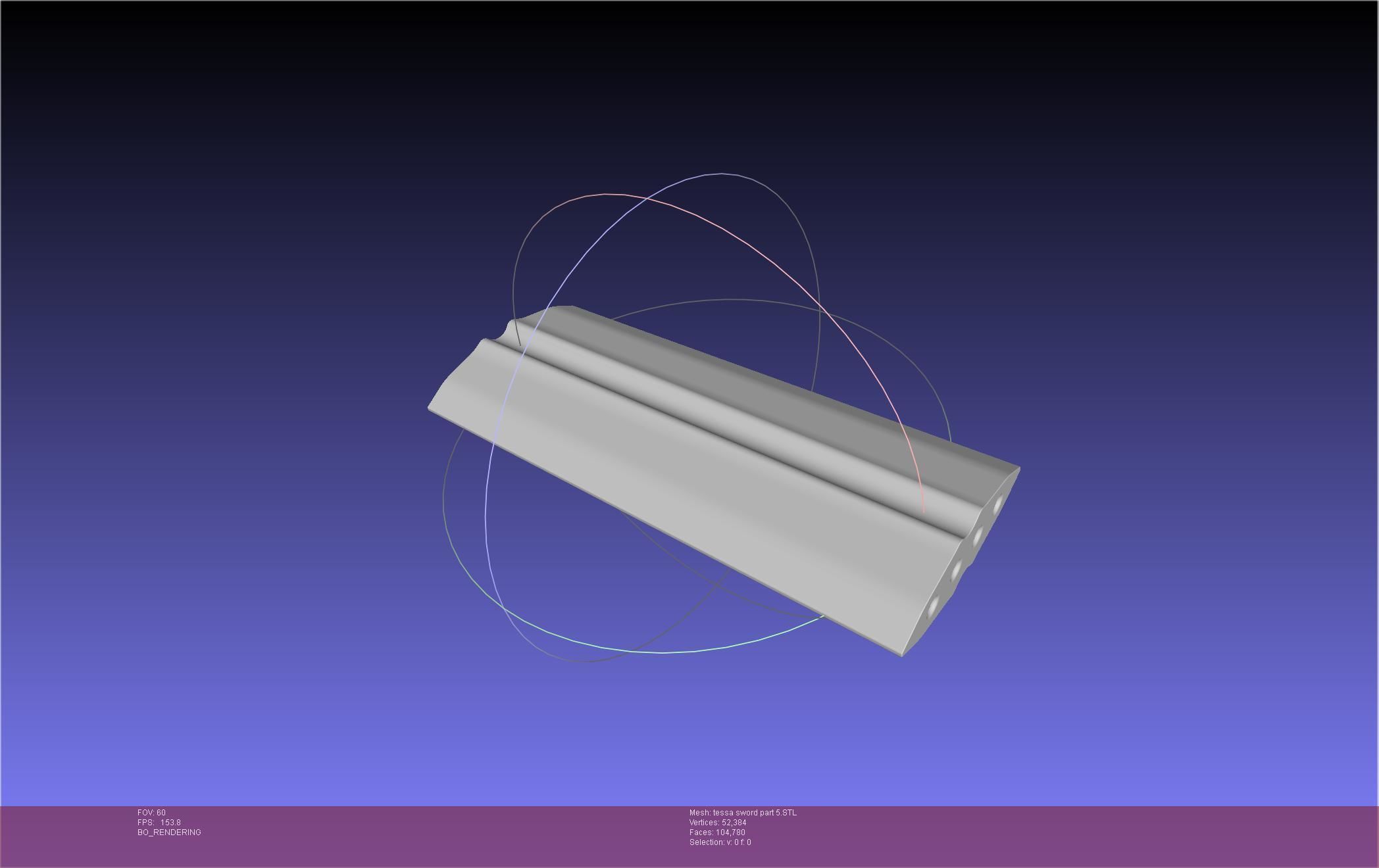 Murder Drones Tessa Sword Printable Assembly 3D print model_75