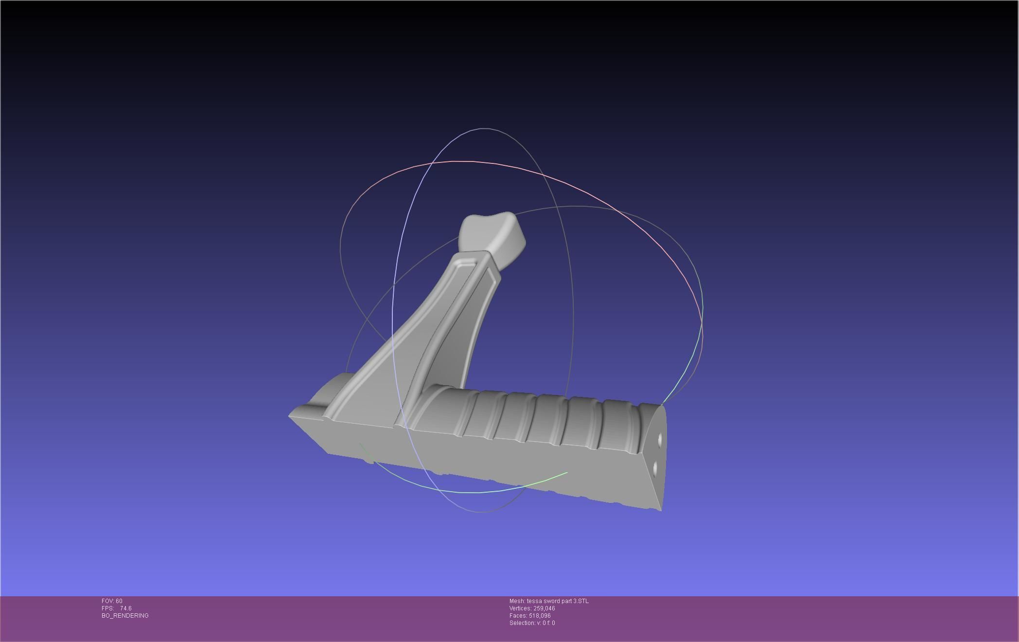 Murder Drones Tessa Sword Printable Assembly 3D print model_55