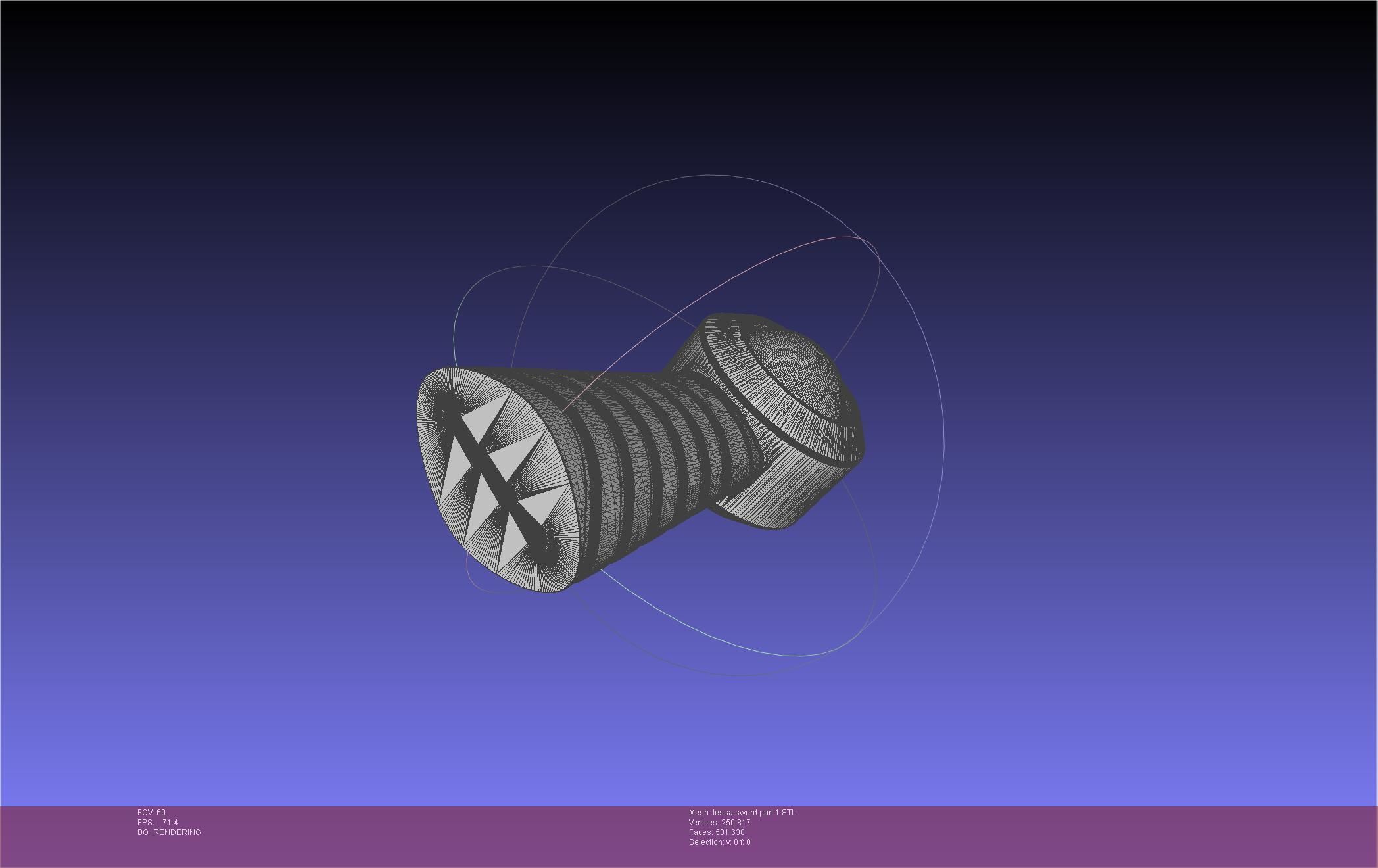 Murder Drones Tessa Sword Printable Assembly 3D print model_44