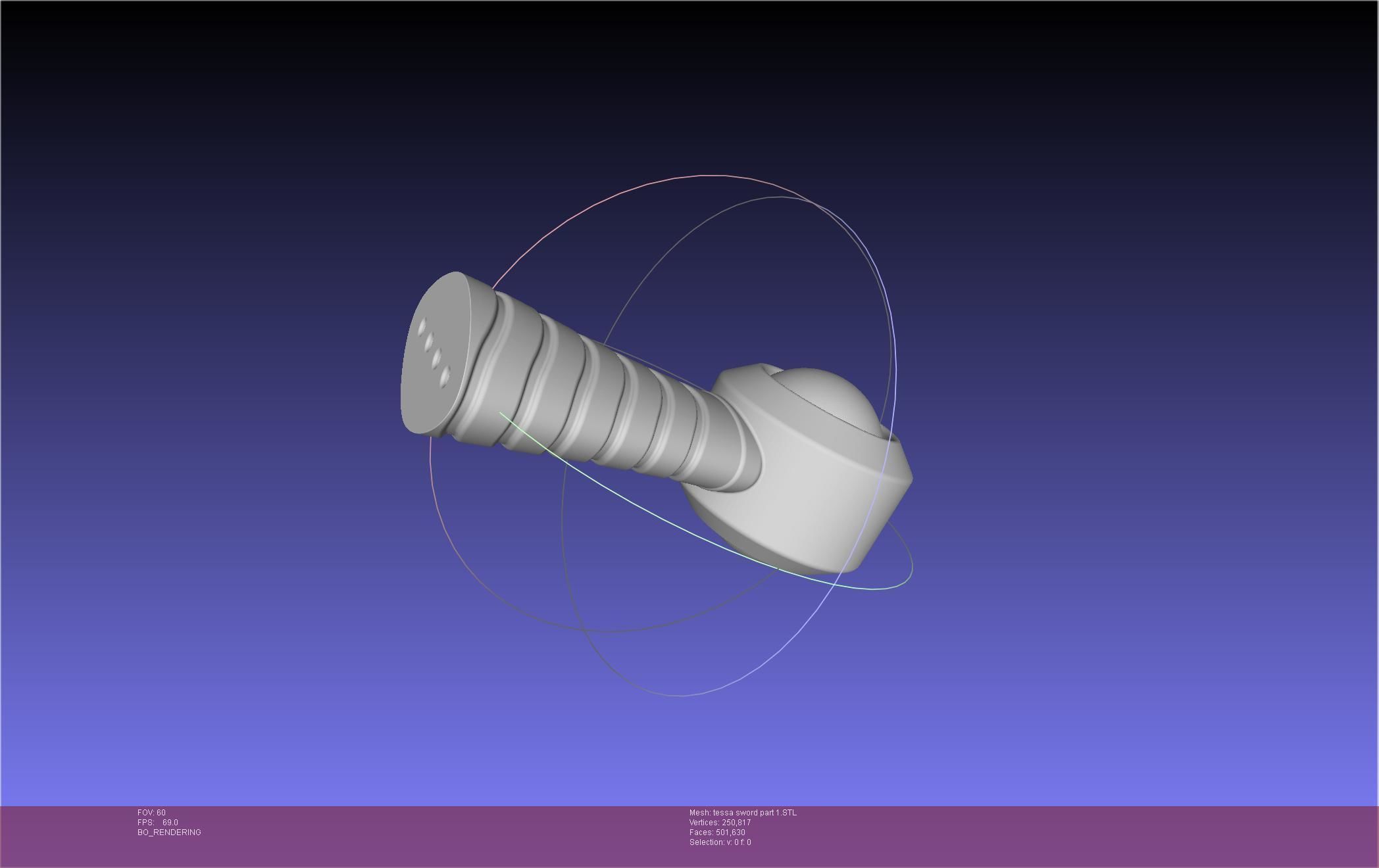 Murder Drones Tessa Sword Printable Assembly 3D print model_41