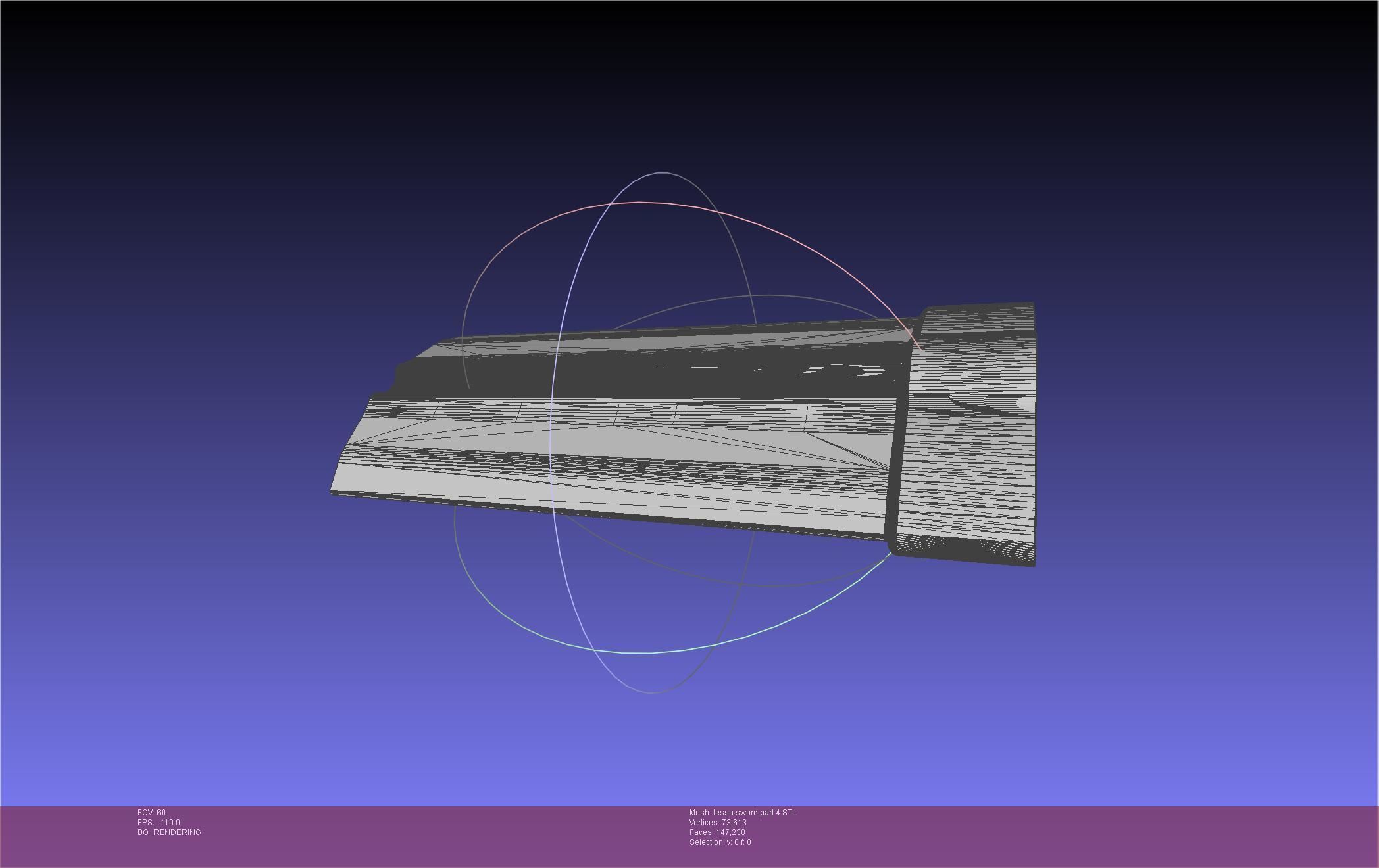 Murder Drones Tessa Sword Printable Assembly 3D print model_71