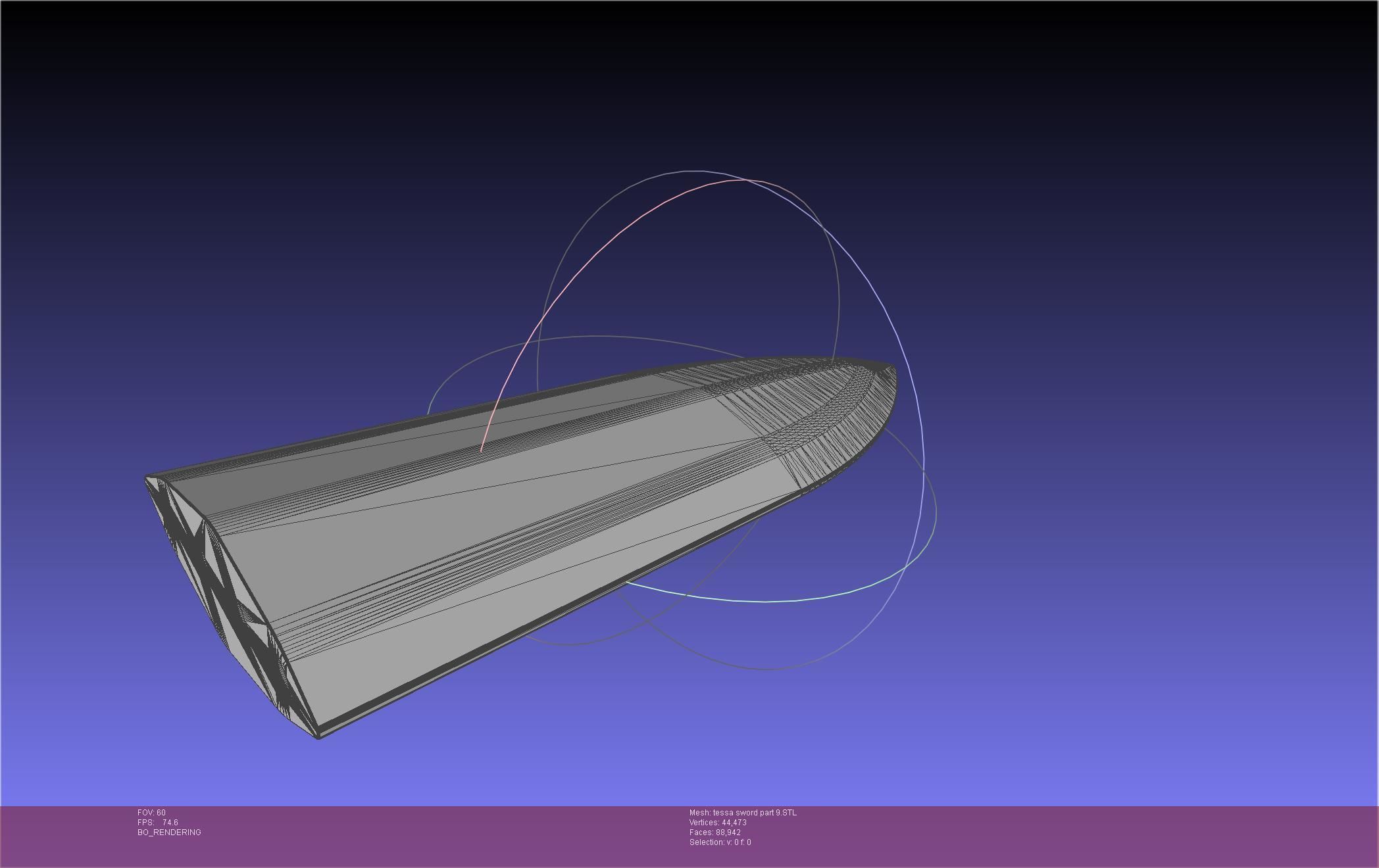 Murder Drones Tessa Sword Printable Assembly 3D print model_107