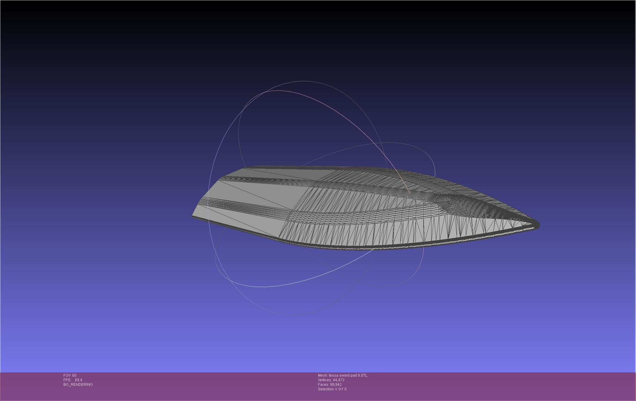 Murder Drones Tessa Sword Printable Assembly 3D print model_109