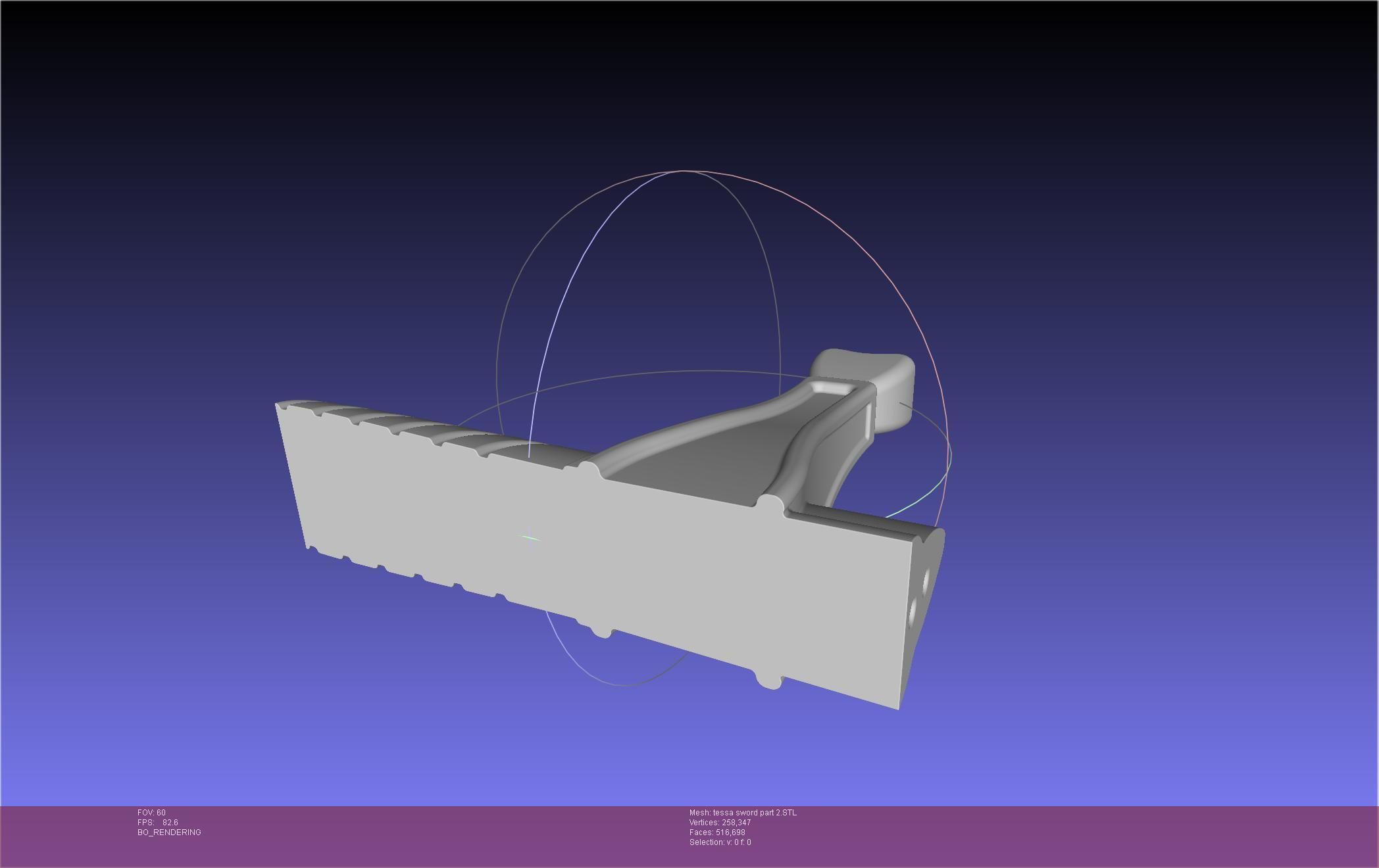 Murder Drones Tessa Sword Printable Assembly 3D print model_48