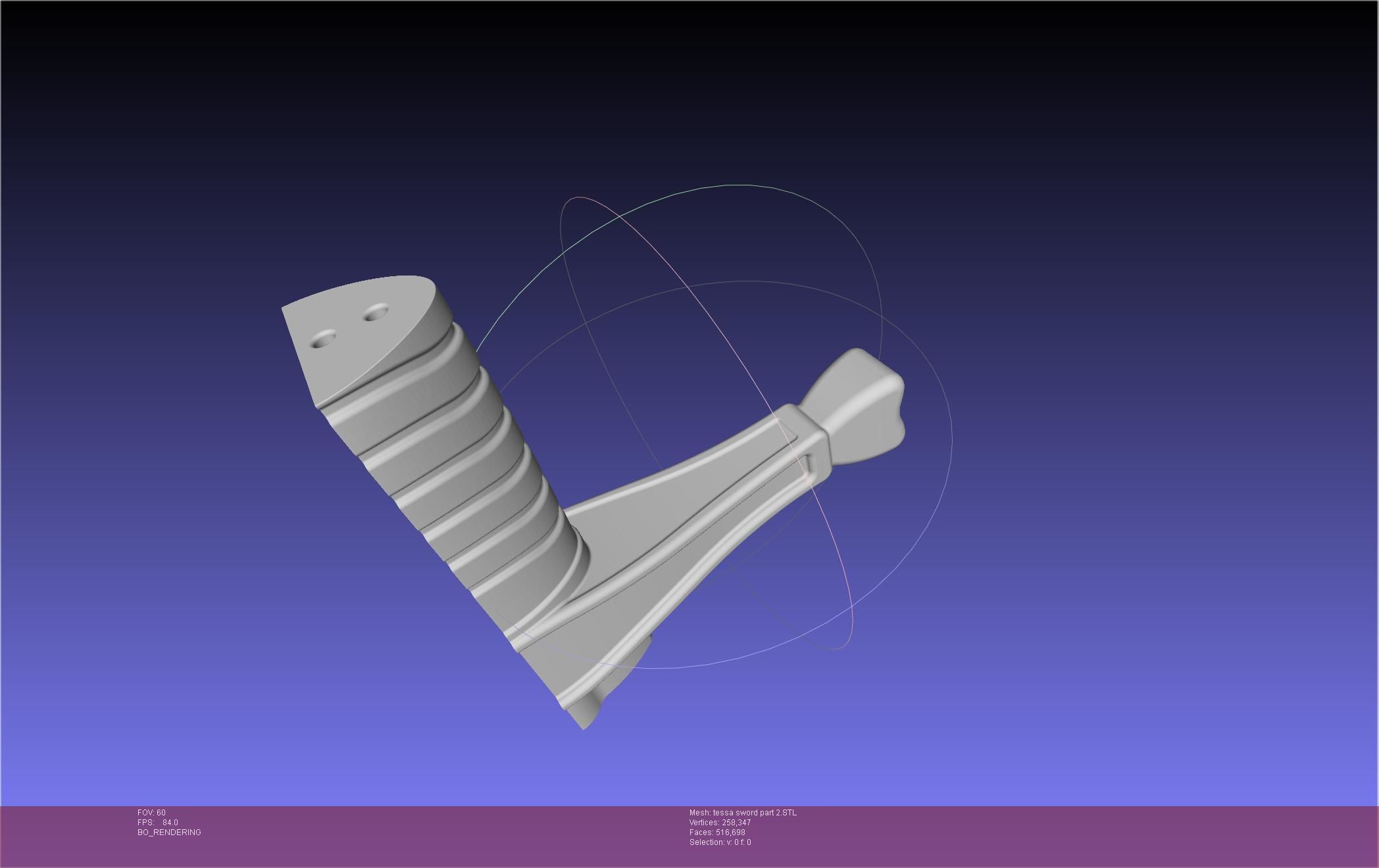 Murder Drones Tessa Sword Printable Assembly 3D print model_49