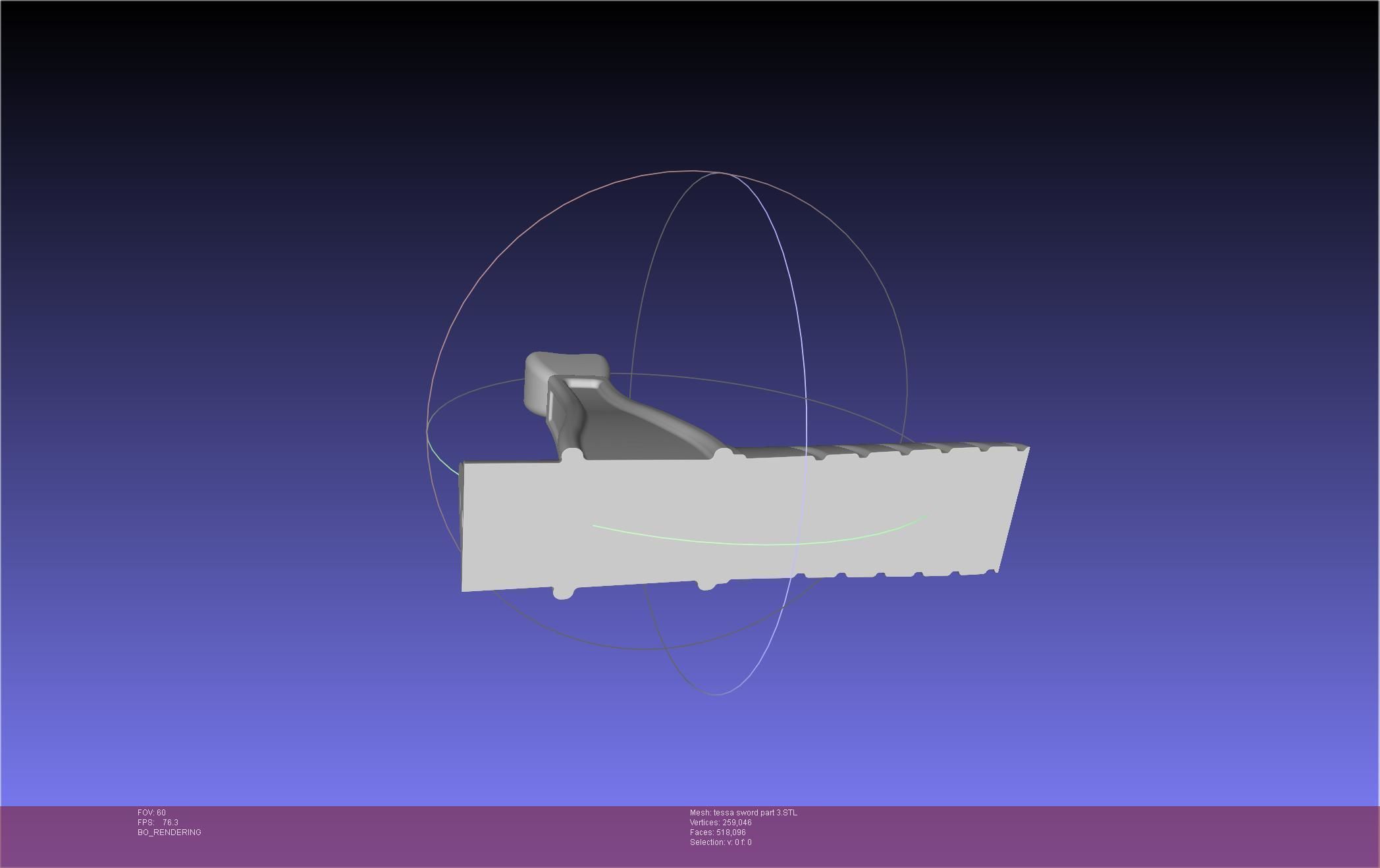 Murder Drones Tessa Sword Printable Assembly 3D print model_62