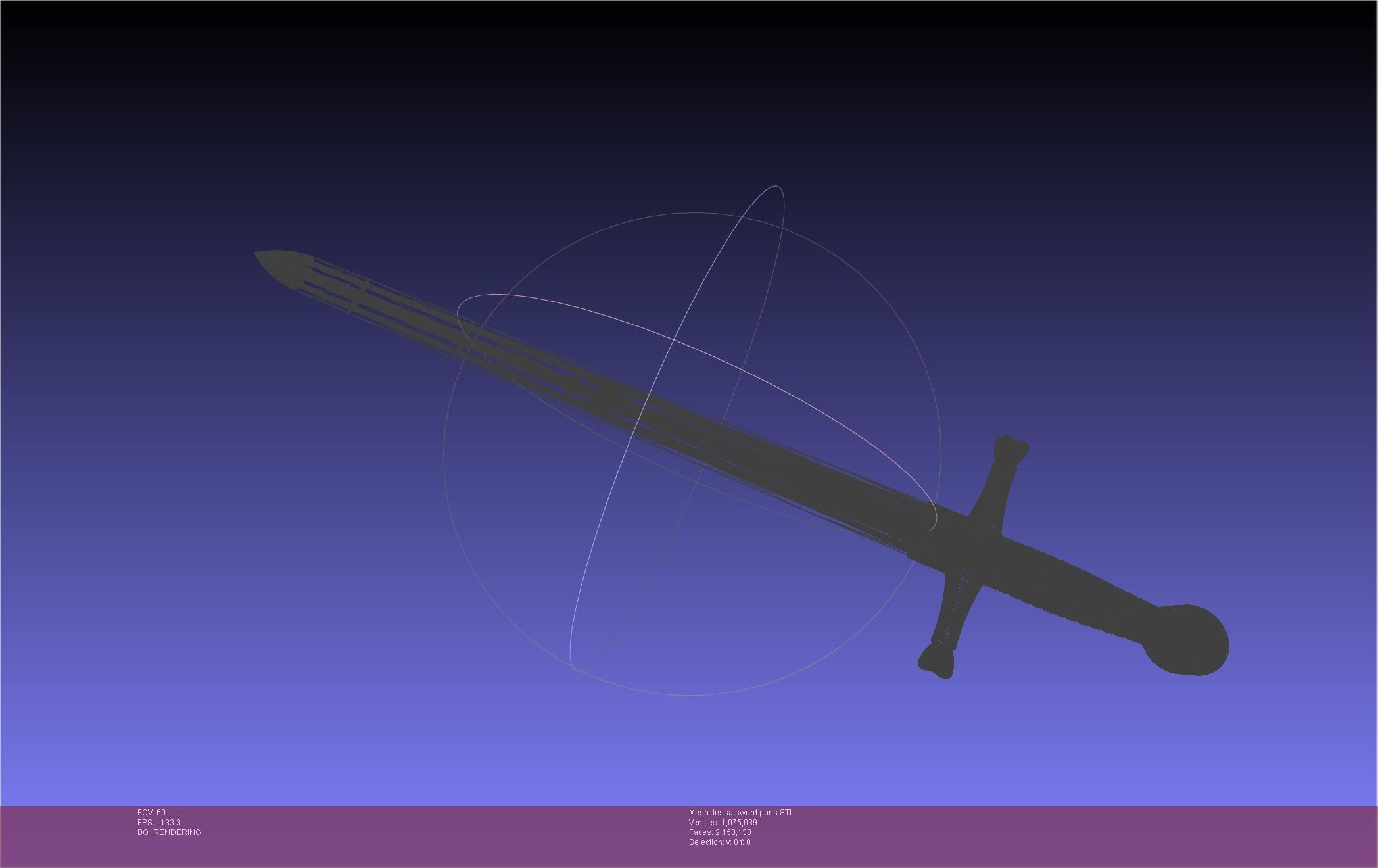 Murder Drones Tessa Sword Printable Assembly 3D print model_39