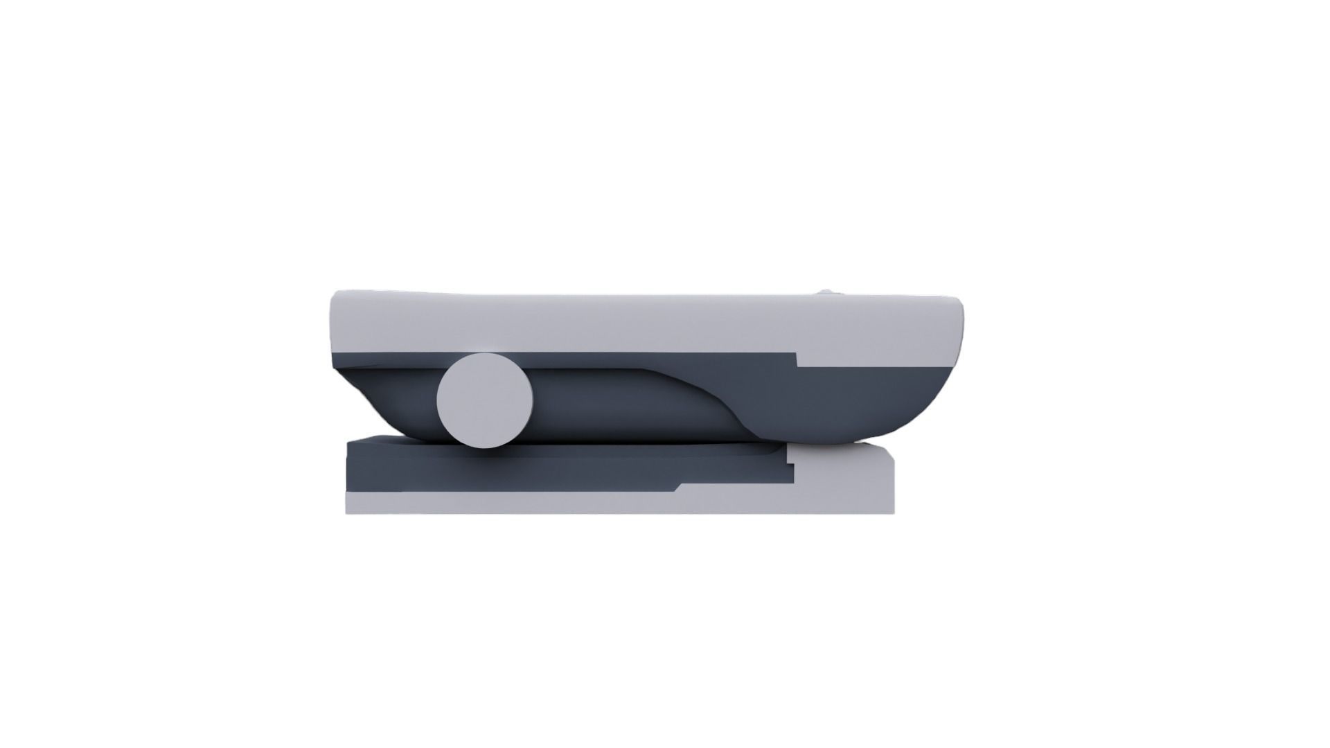 Pulse Oximetry Low-poly 3D model_2