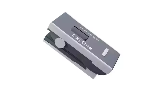 Pulse Oximetry Low-poly 3D model
