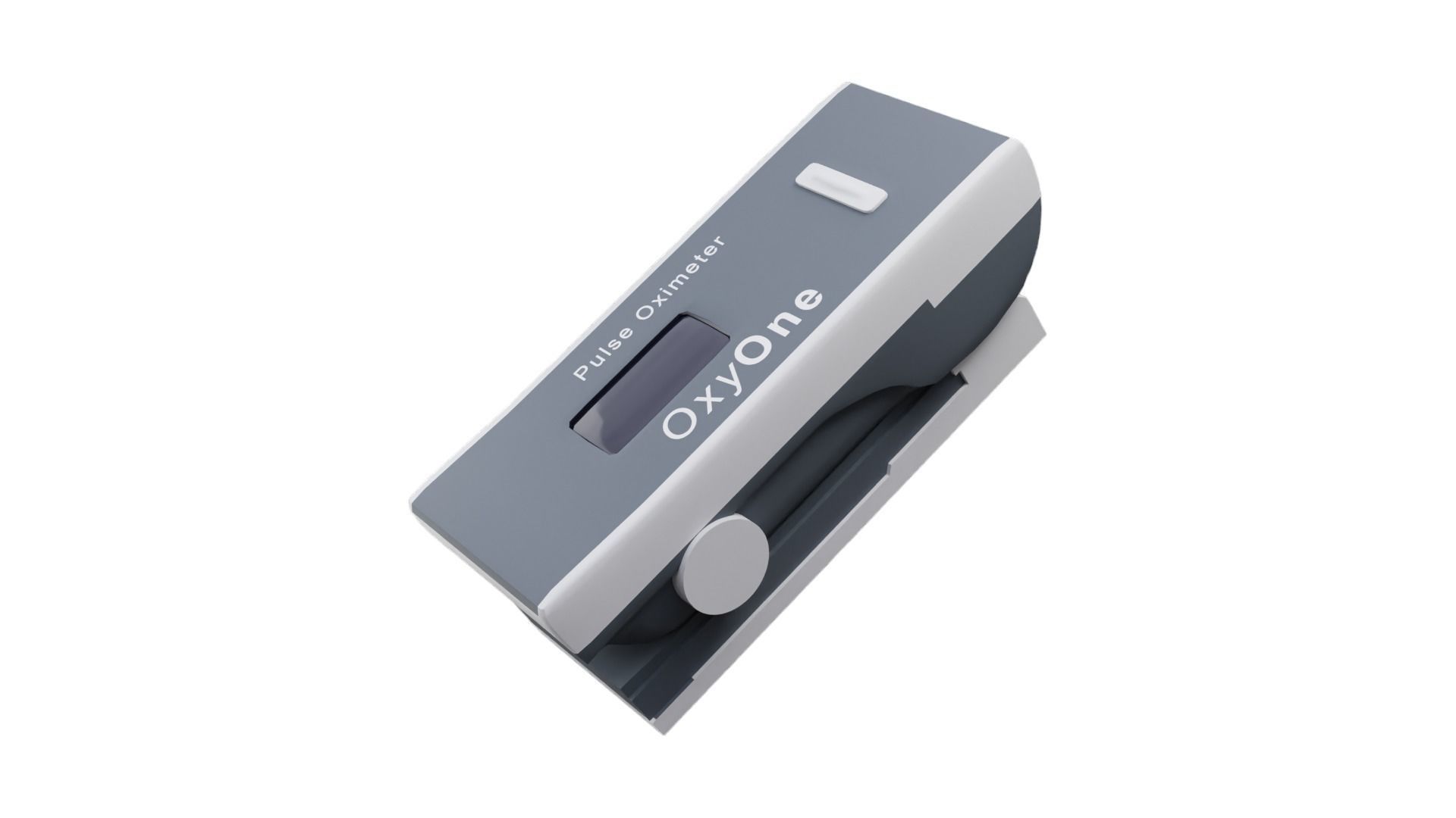 Pulse Oximetry Low-poly 3D model_3