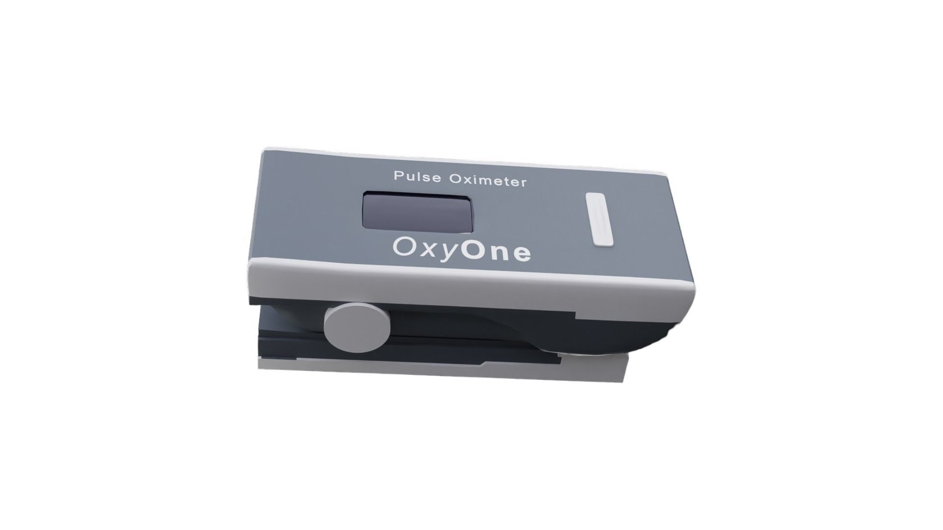 Pulse Oximetry Low-poly 3D model_5
