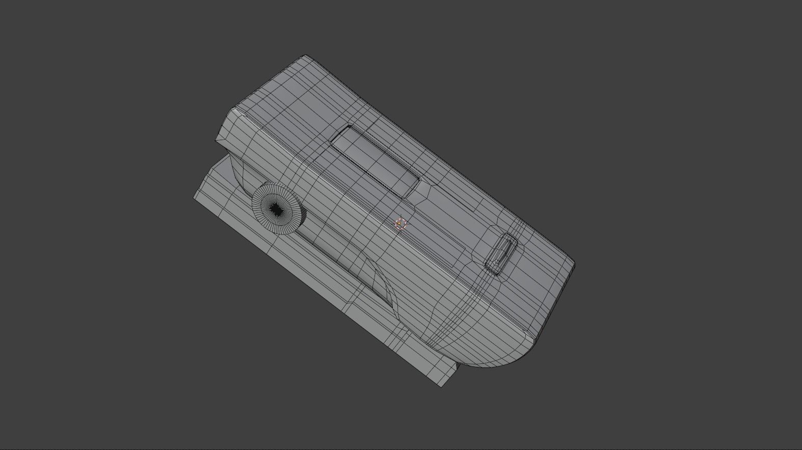 Pulse Oximetry Low-poly 3D model_1