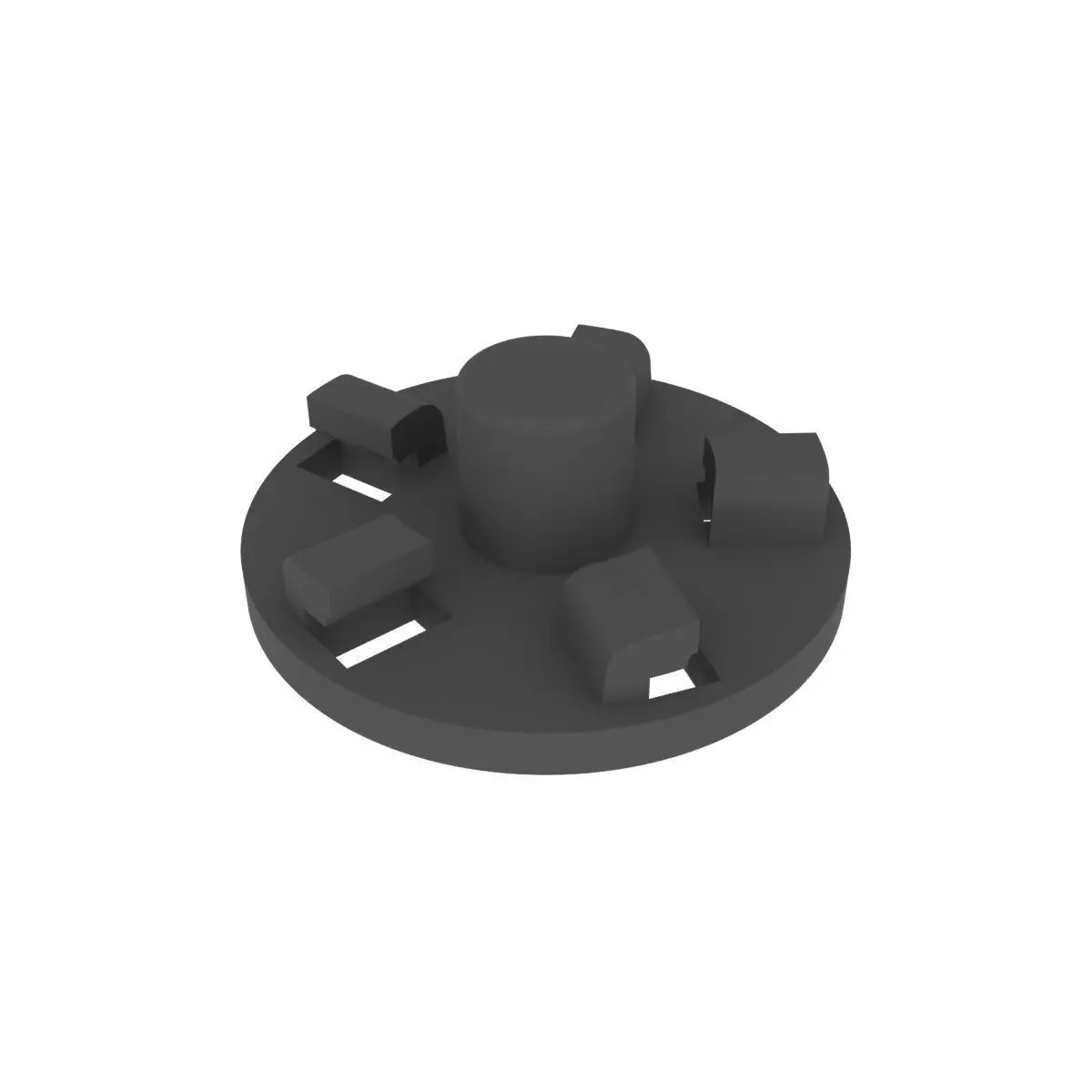Coupling for vegetable cutter for meat grinder Grunhelm 3D print model_0
