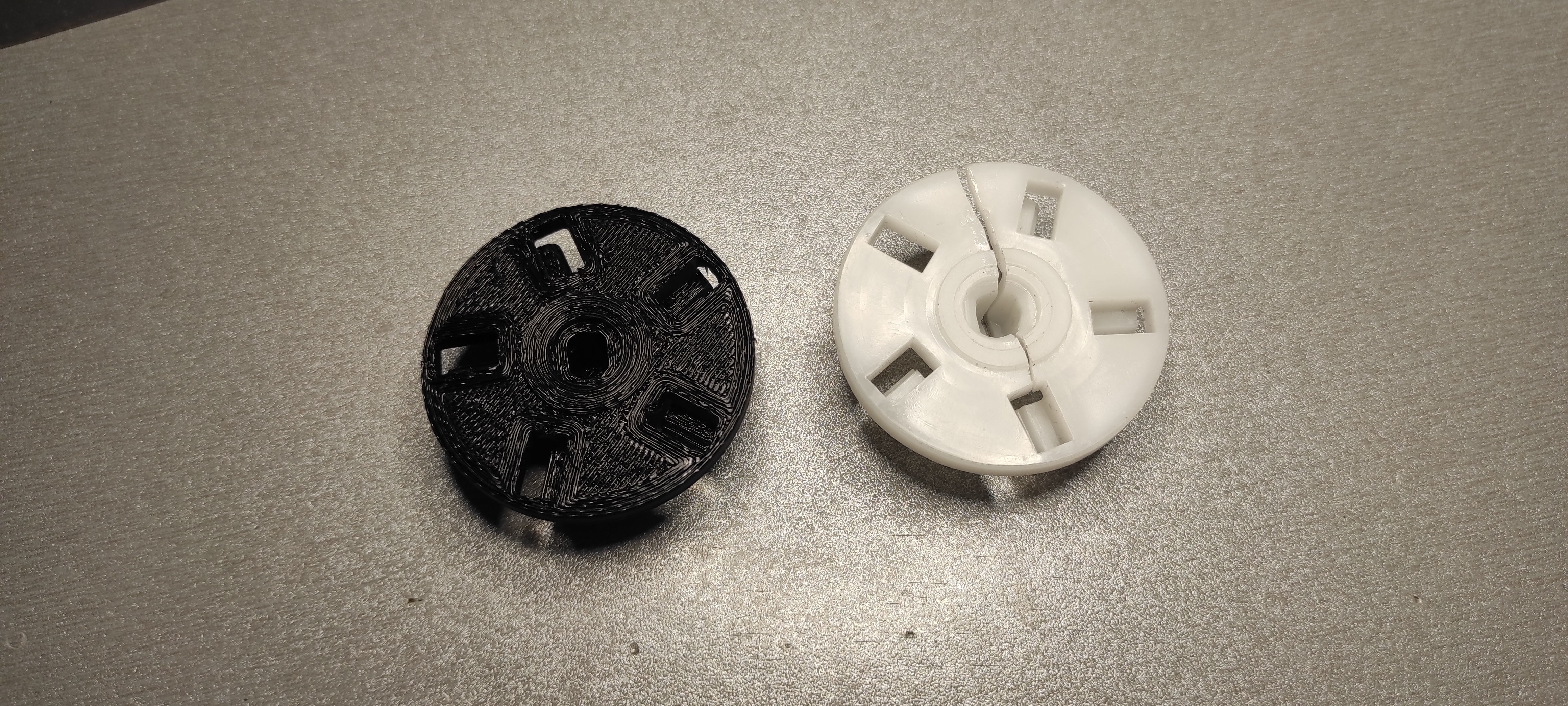 Coupling for vegetable cutter for meat grinder Grunhelm 3D print model_2