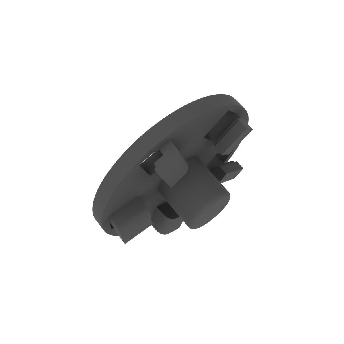 Coupling for vegetable cutter for meat grinder Grunhelm 3D print model_10