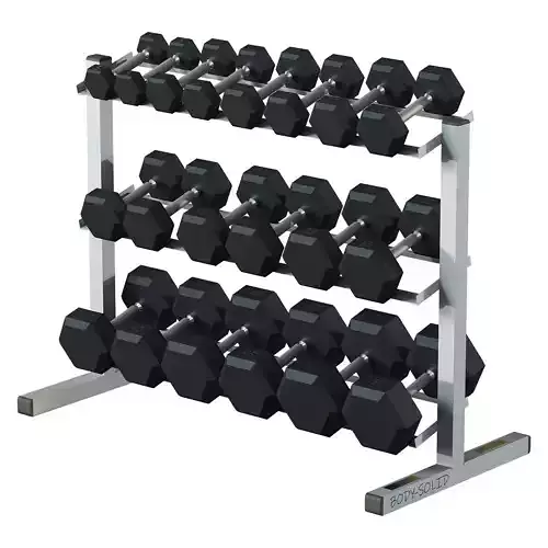 BODY-SOLID 3 TIER DUMBBELL RACK GDR363