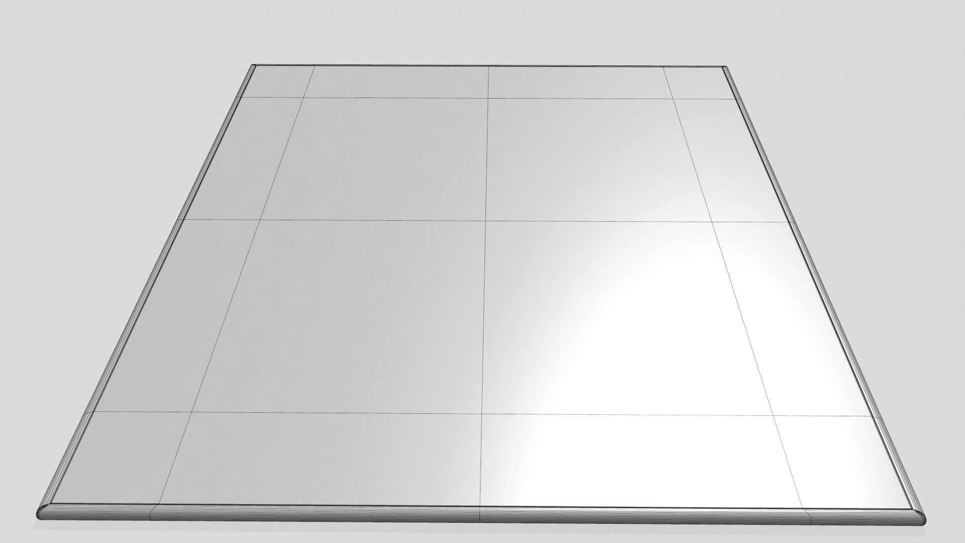 Carpet Low-poly 3D model_10