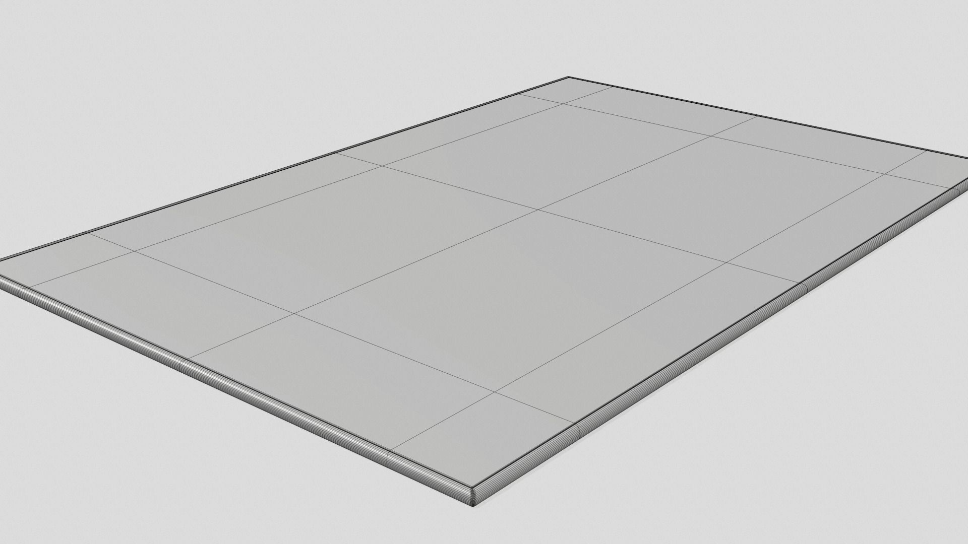 Carpet Low-poly 3D model_8