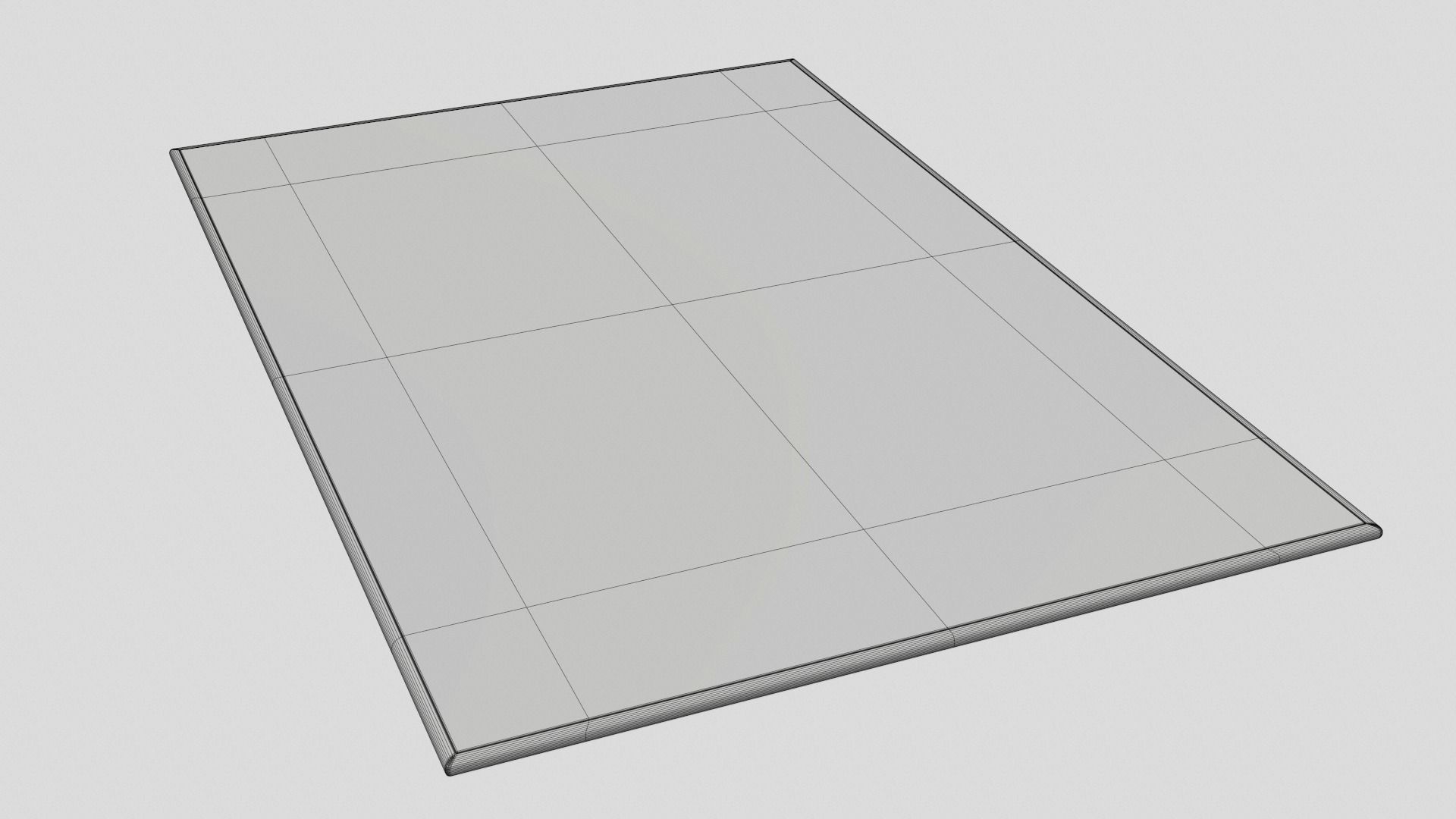 Carpet Low-poly 3D model_12