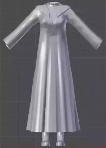 FERN SOUSOU NO FRIEREN BEYOND JOURNEY END COSPLAY 3D OUTFIT Low-poly 3D model