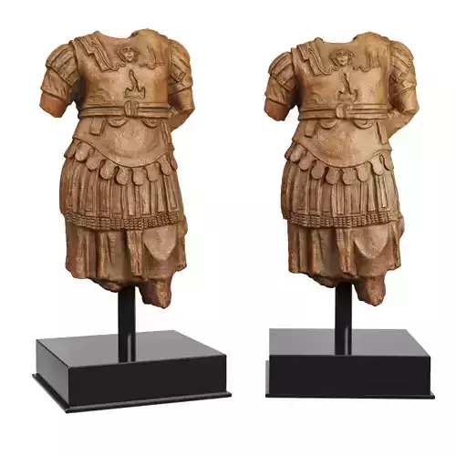 Cuirass statue Roman Emperor hight stl 3D print model