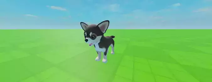 Chihuahua puppy dog Free 3D model