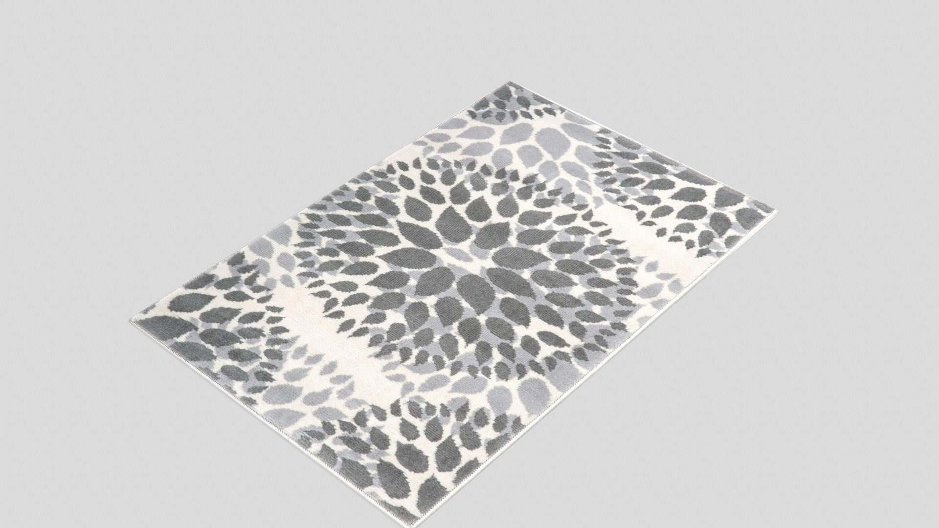 Carpet Low-poly 3D model_3