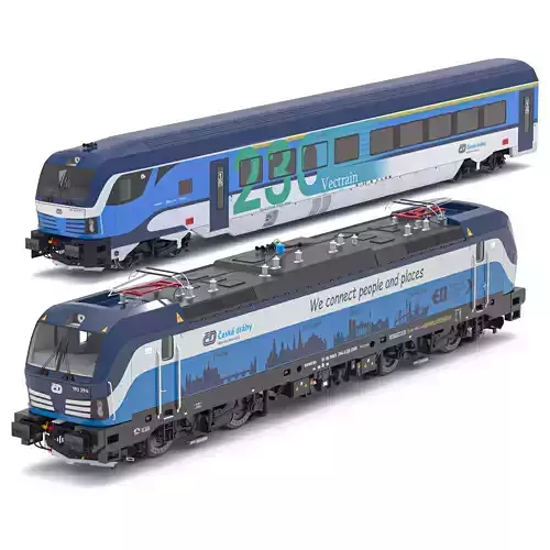Siemens Vectron - Vectrain ComfortJet Train Collection 1