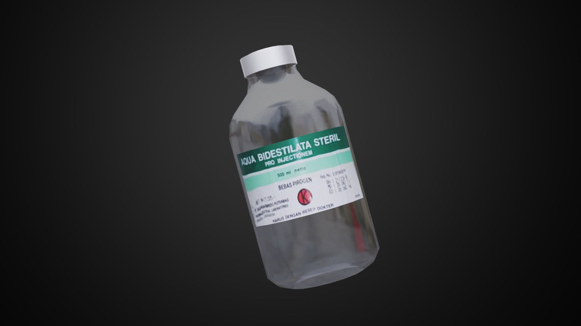Aquades Steril Low-poly 3D model_3