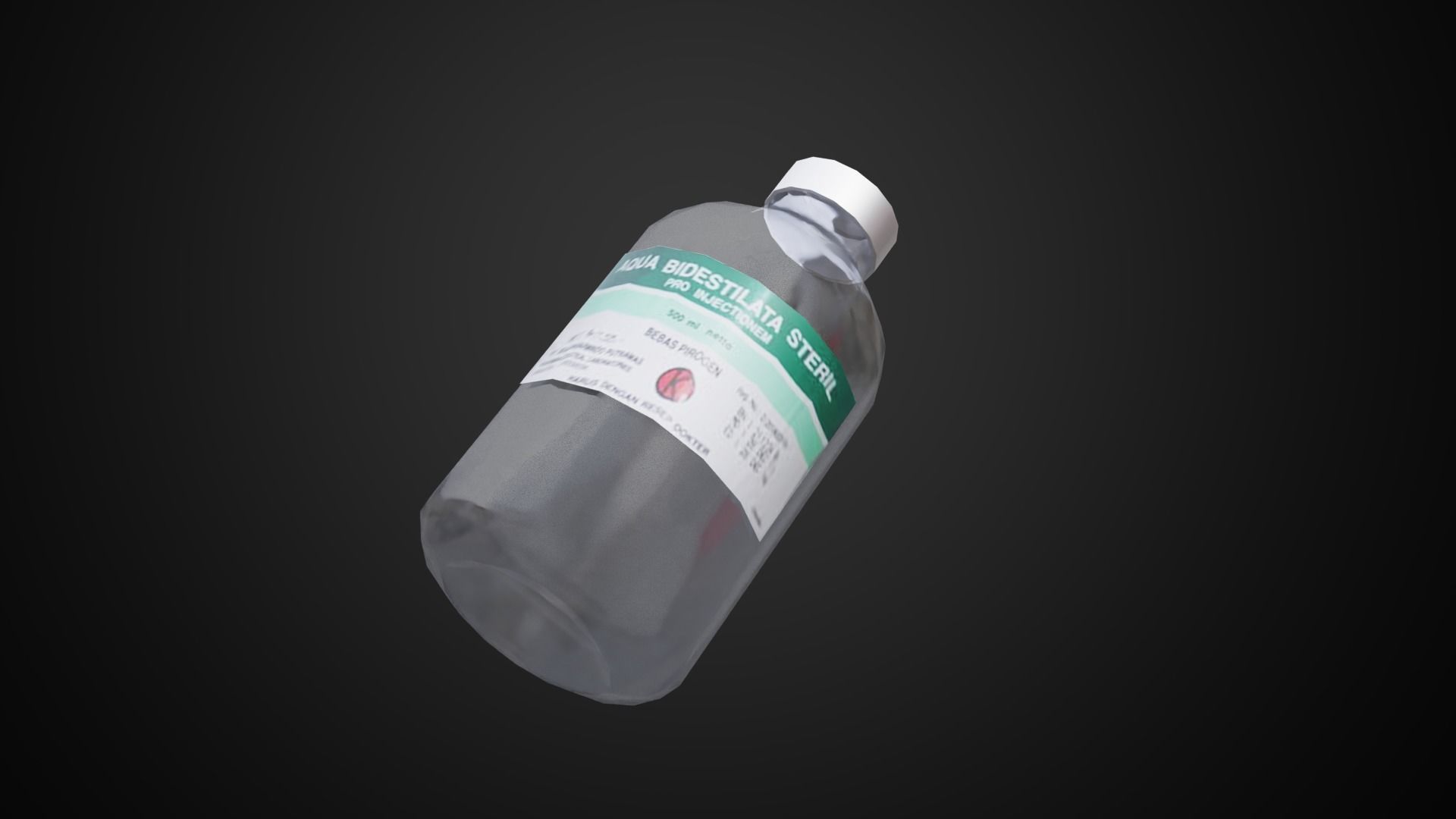 Aquades Steril Low-poly 3D model_4