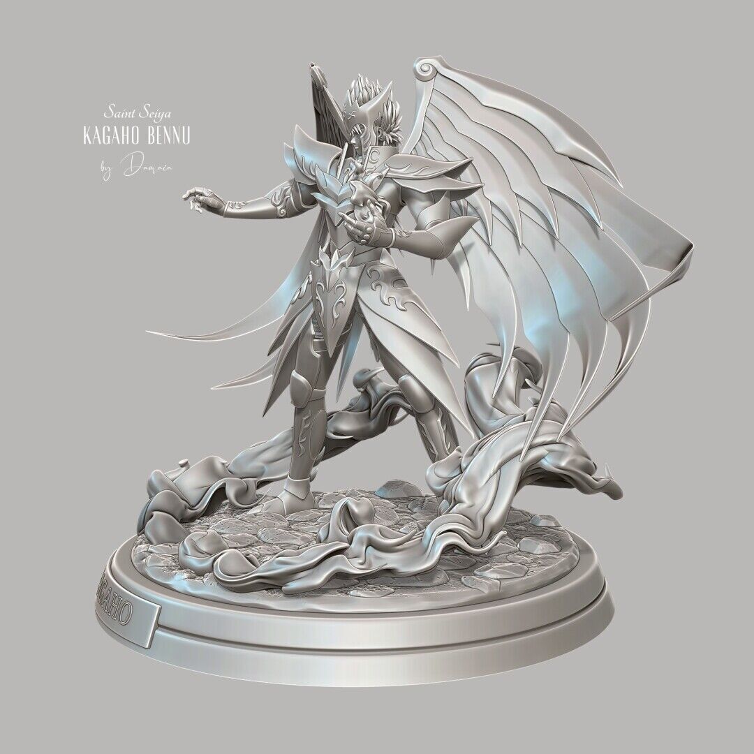 Saint Seiya - Bennu Kagaho for 3D Print only 3D model 3D printable ...