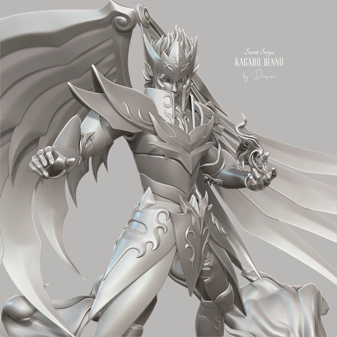 Saint Seiya - Bennu Kagaho for 3D Print only 3D model 3D printable ...