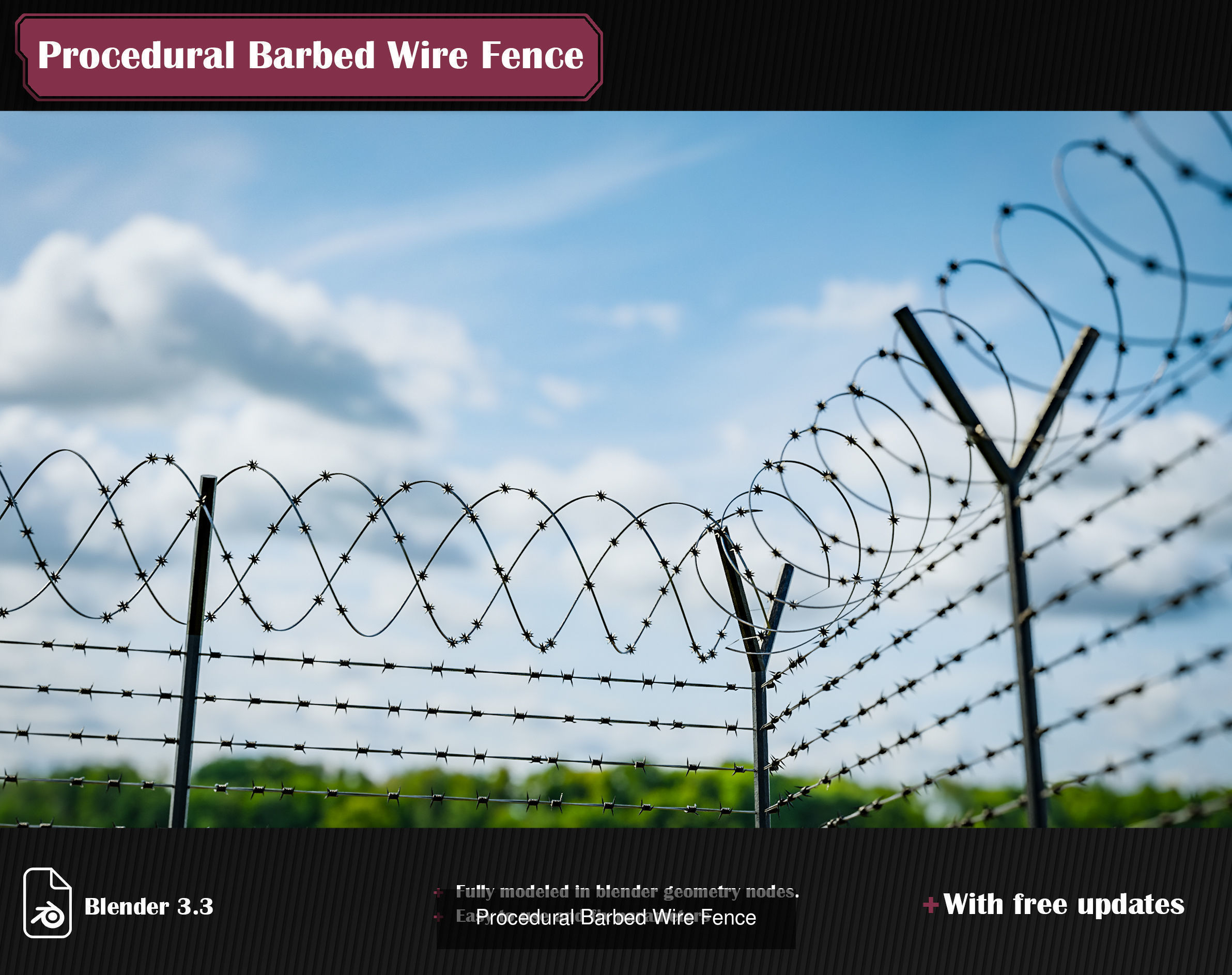 Procedural Generators for Blender 3D Model Collection_10