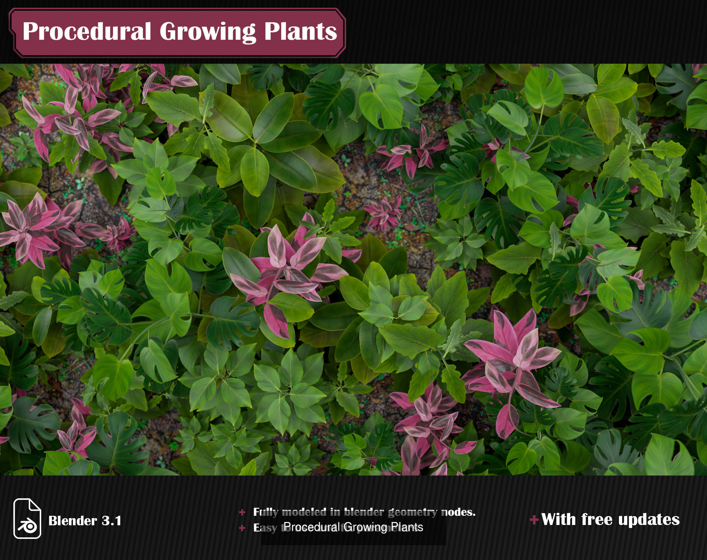 Procedural Generators for Blender 3D Model Collection_3