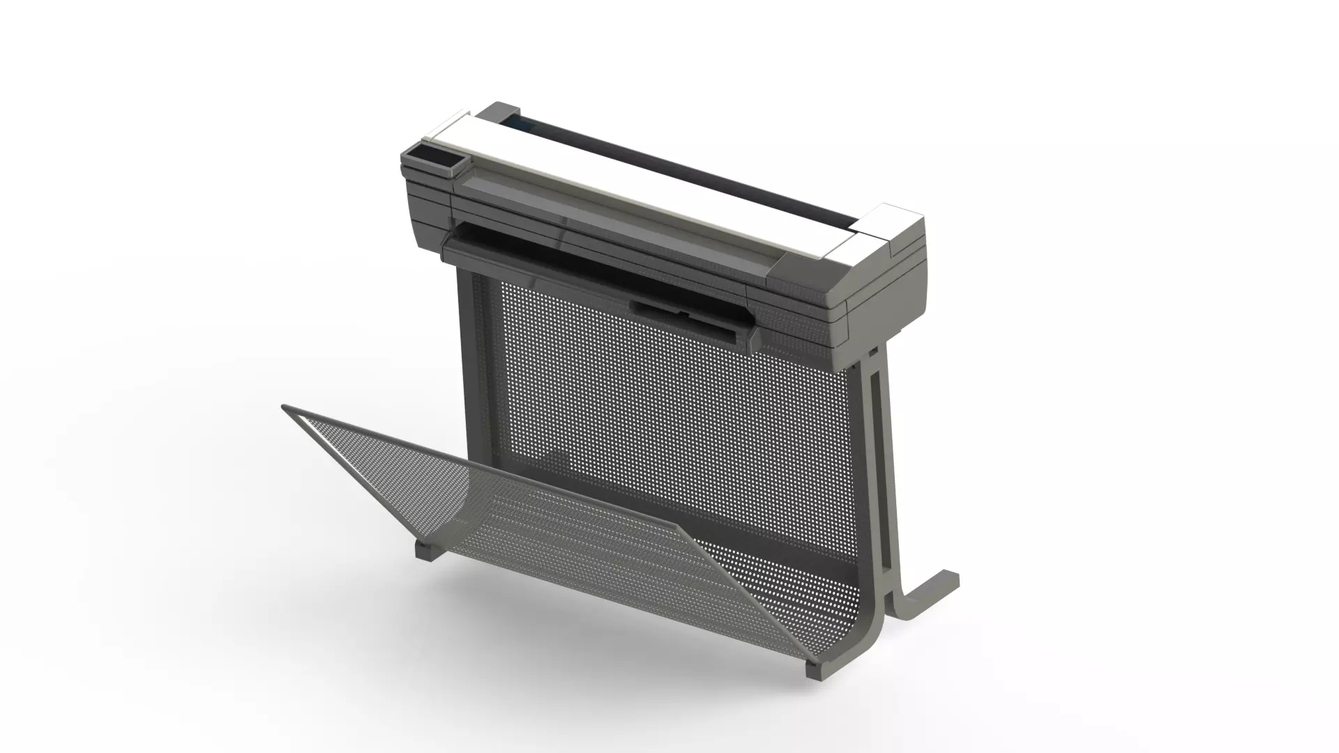 HP Design Jet T830 36inch printer 3d model 3D print model