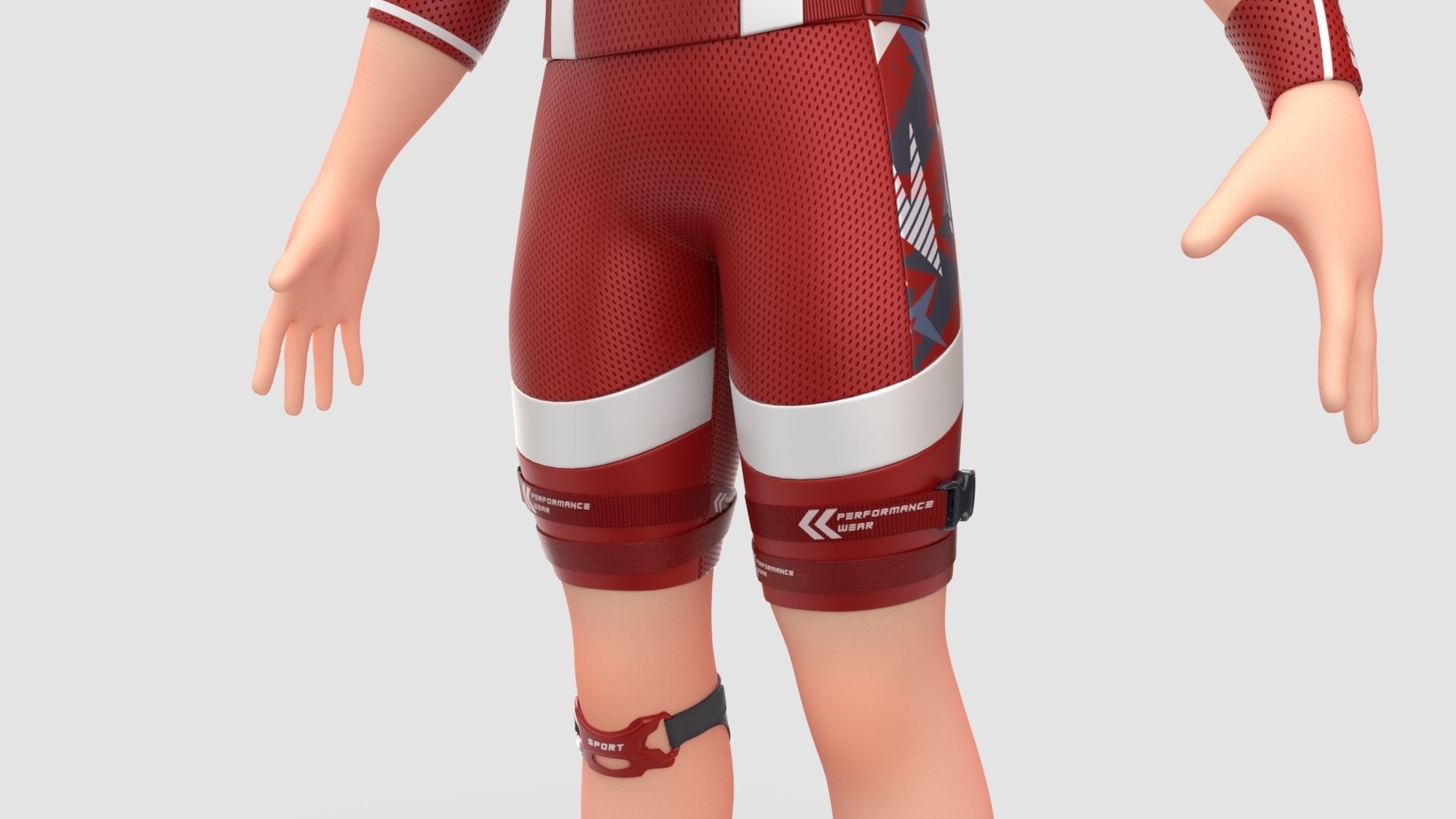 Sports Man Jack 3D model_8