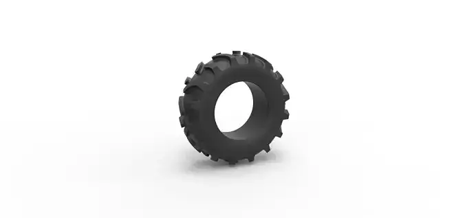 Tractor tire 26 Scale 1 to 25
