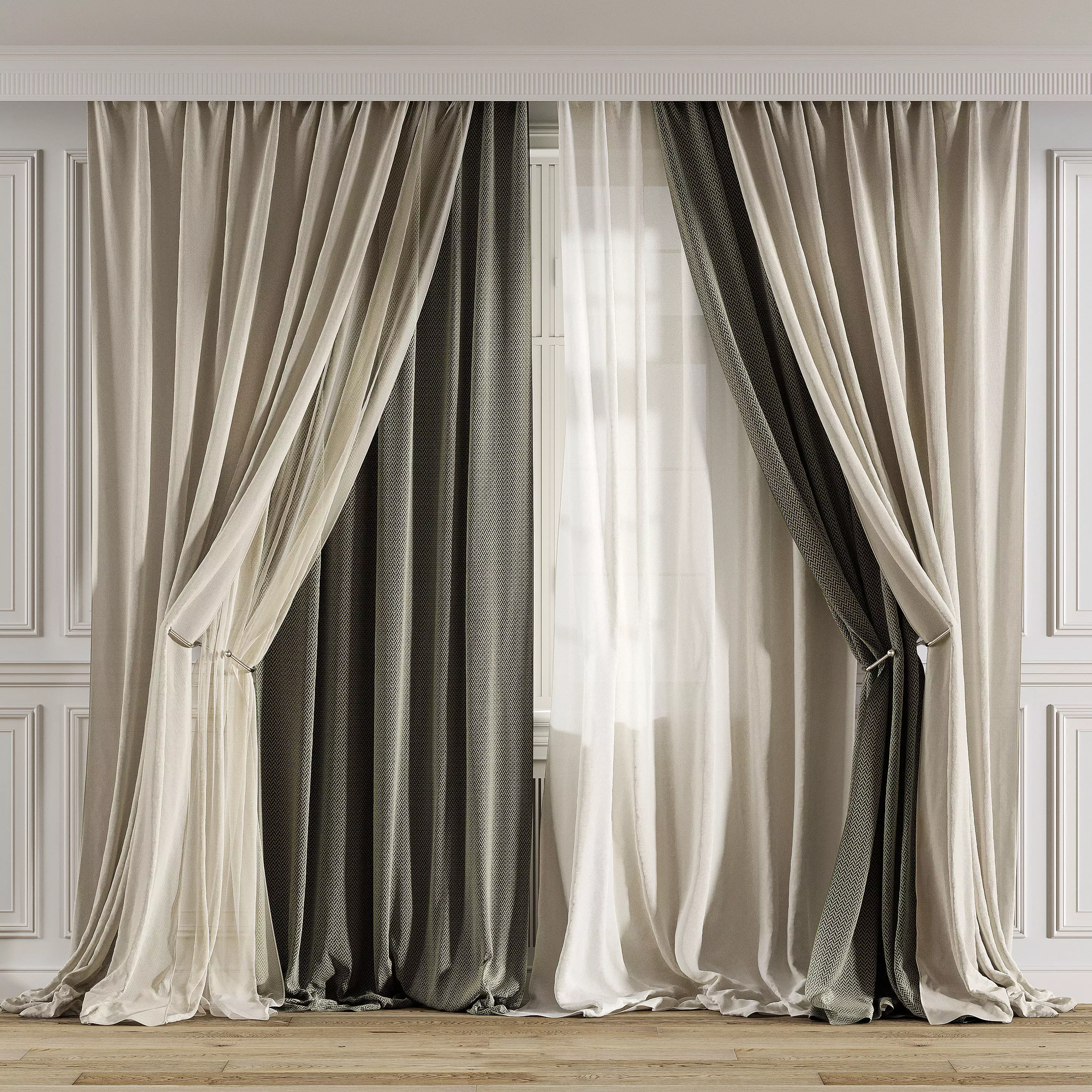 CURTAINS 540C 3D model