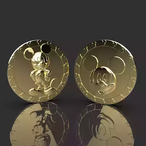 Mickey Mouse Coin