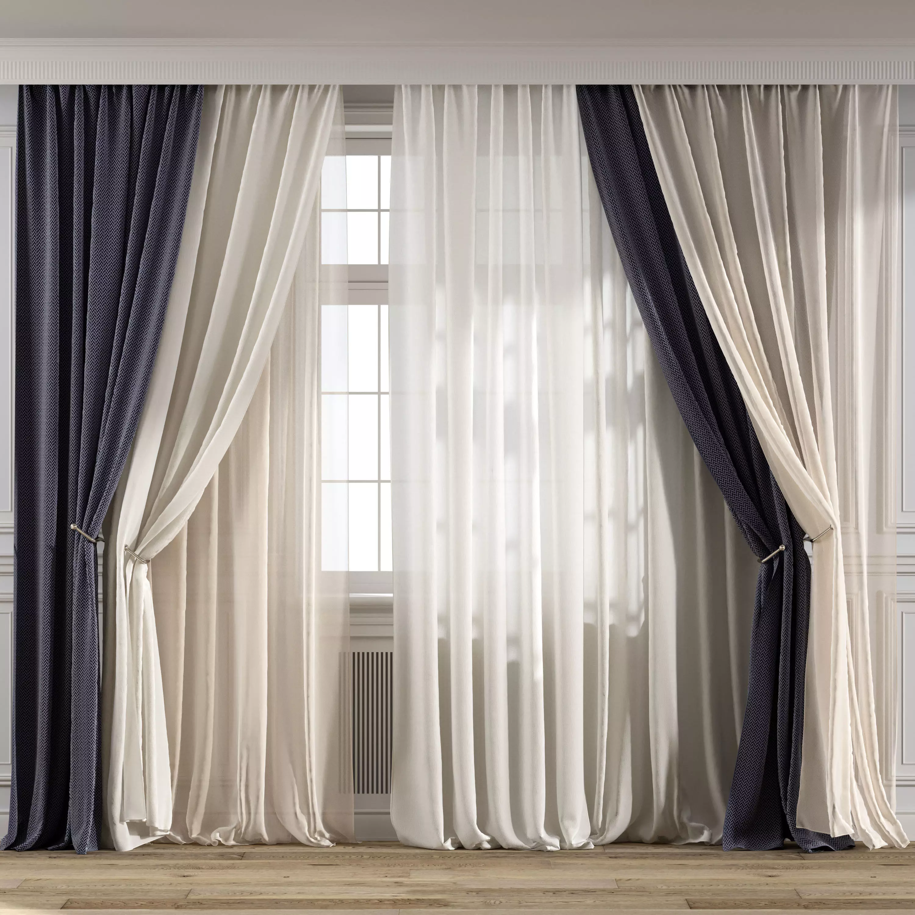 CURTAINS 542C 3D model