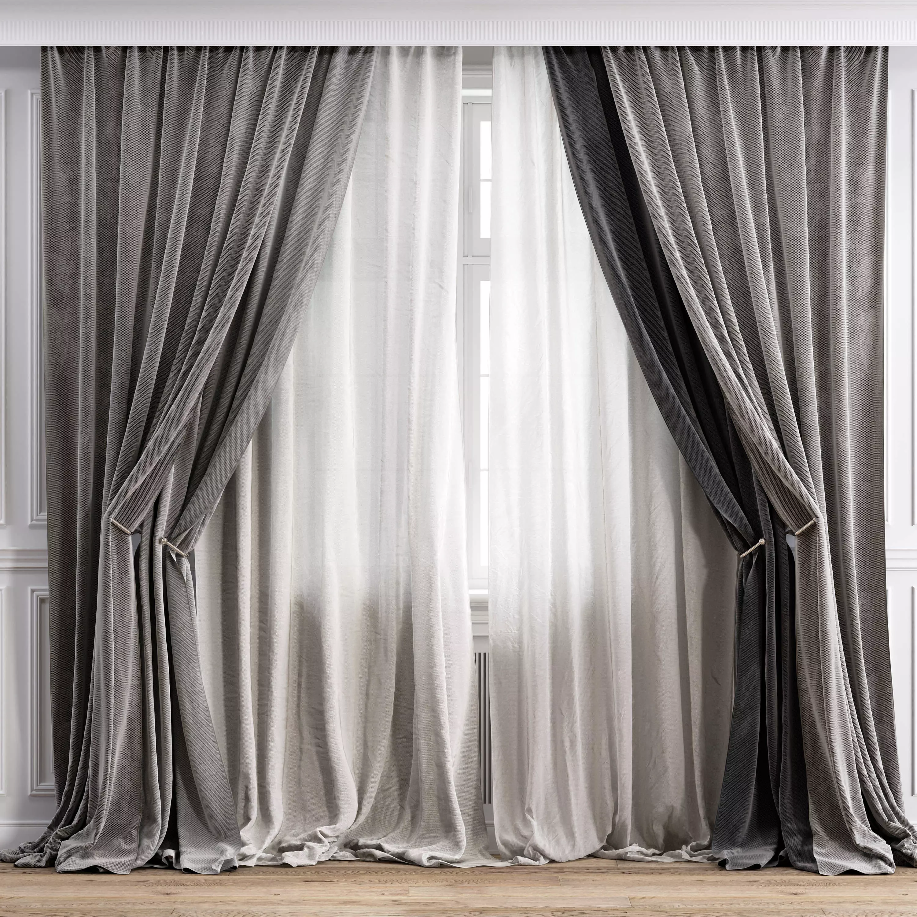 CURTAINS 545C 3D model