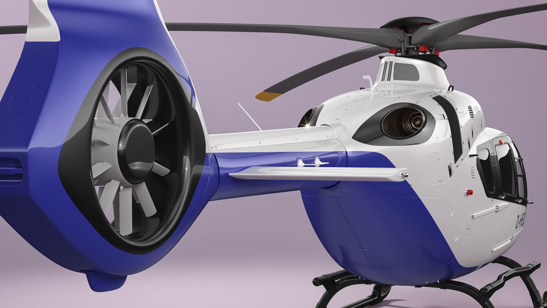 Airbus Helicopter H135 3D model_17