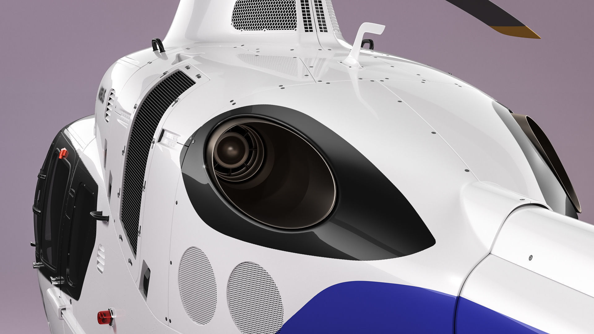 Airbus Helicopter H135 3D model_12