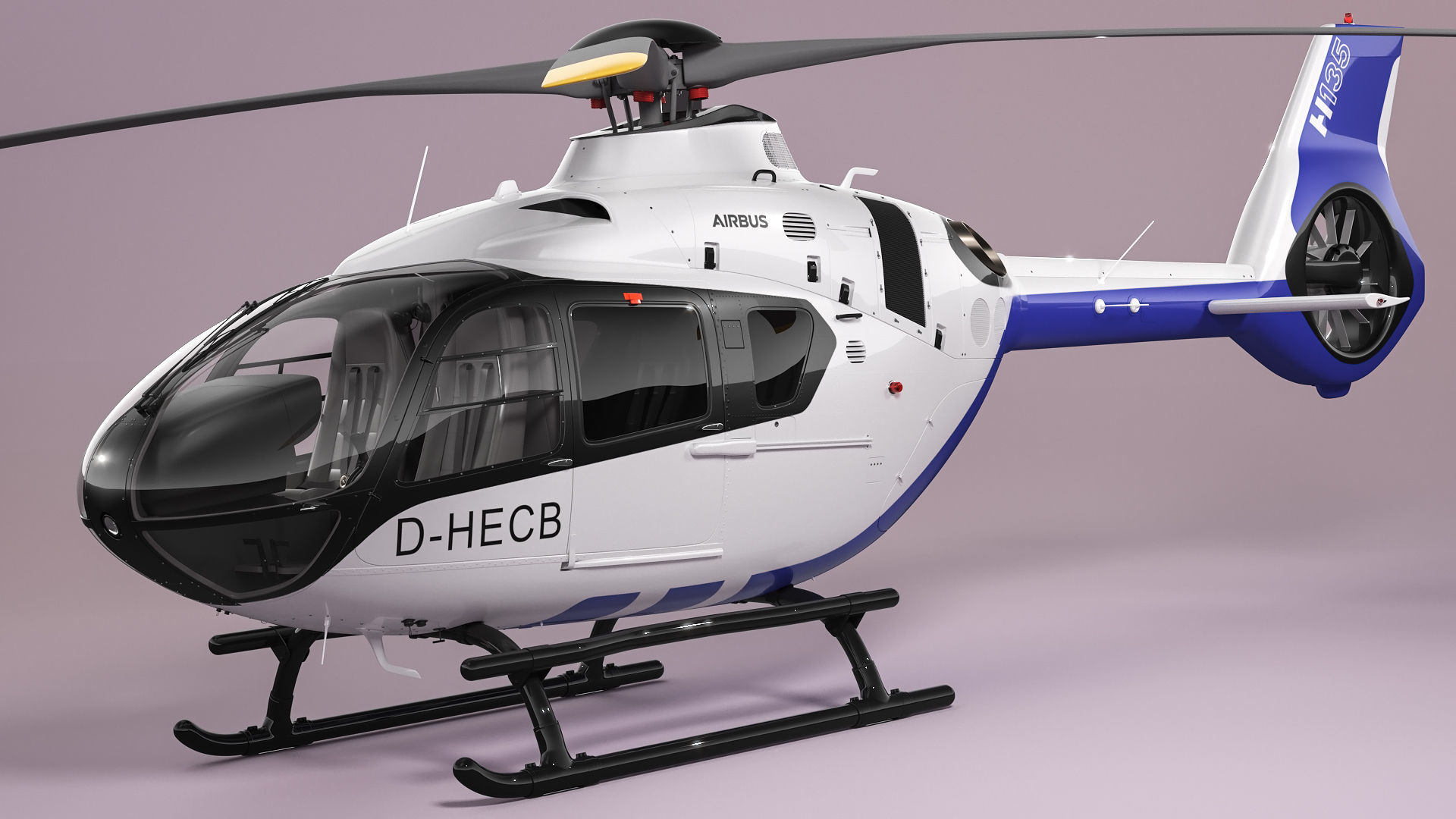 Airbus Helicopter H135 3D model_1